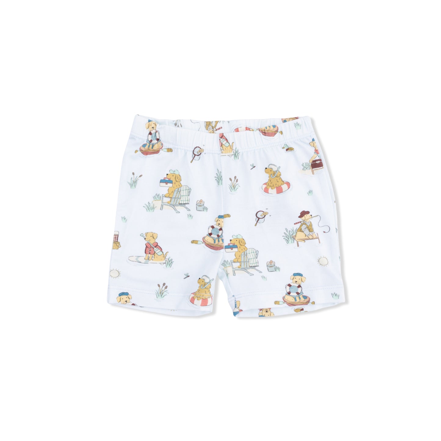 Lake Buddy Dogs - Loungewear Short Set-Angel Dear