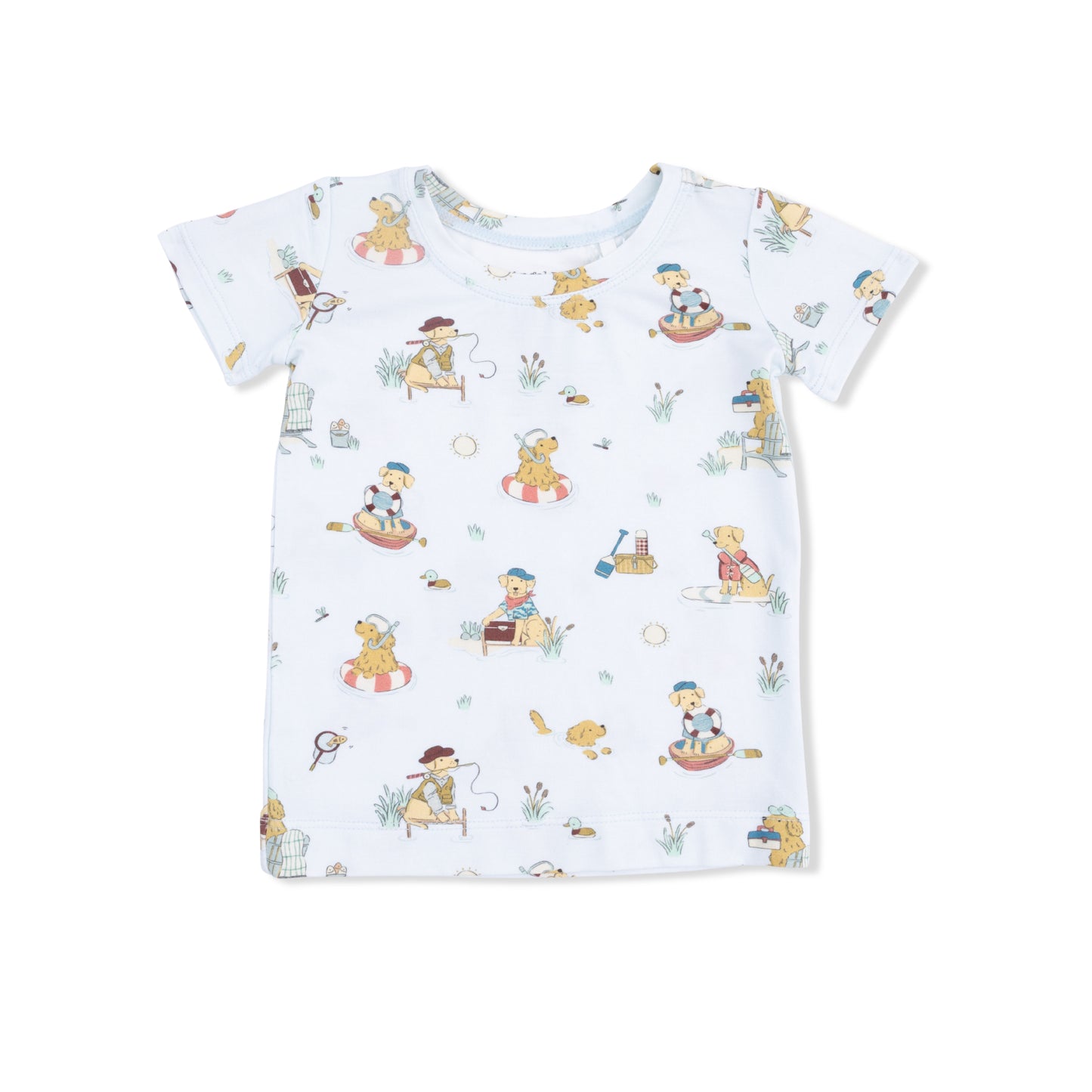 Lake Buddy Dogs - Loungewear Short Set-Angel Dear