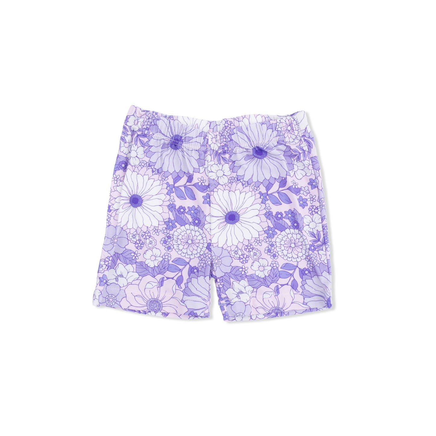 Lacy Lavender Floral - Loungewear Short Set-Angel Dear