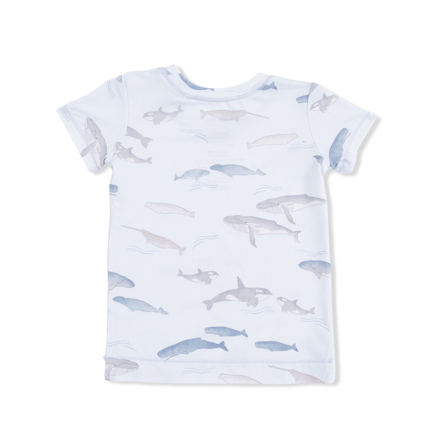Little Whales - Loungewear Short Set-Angel Dear
