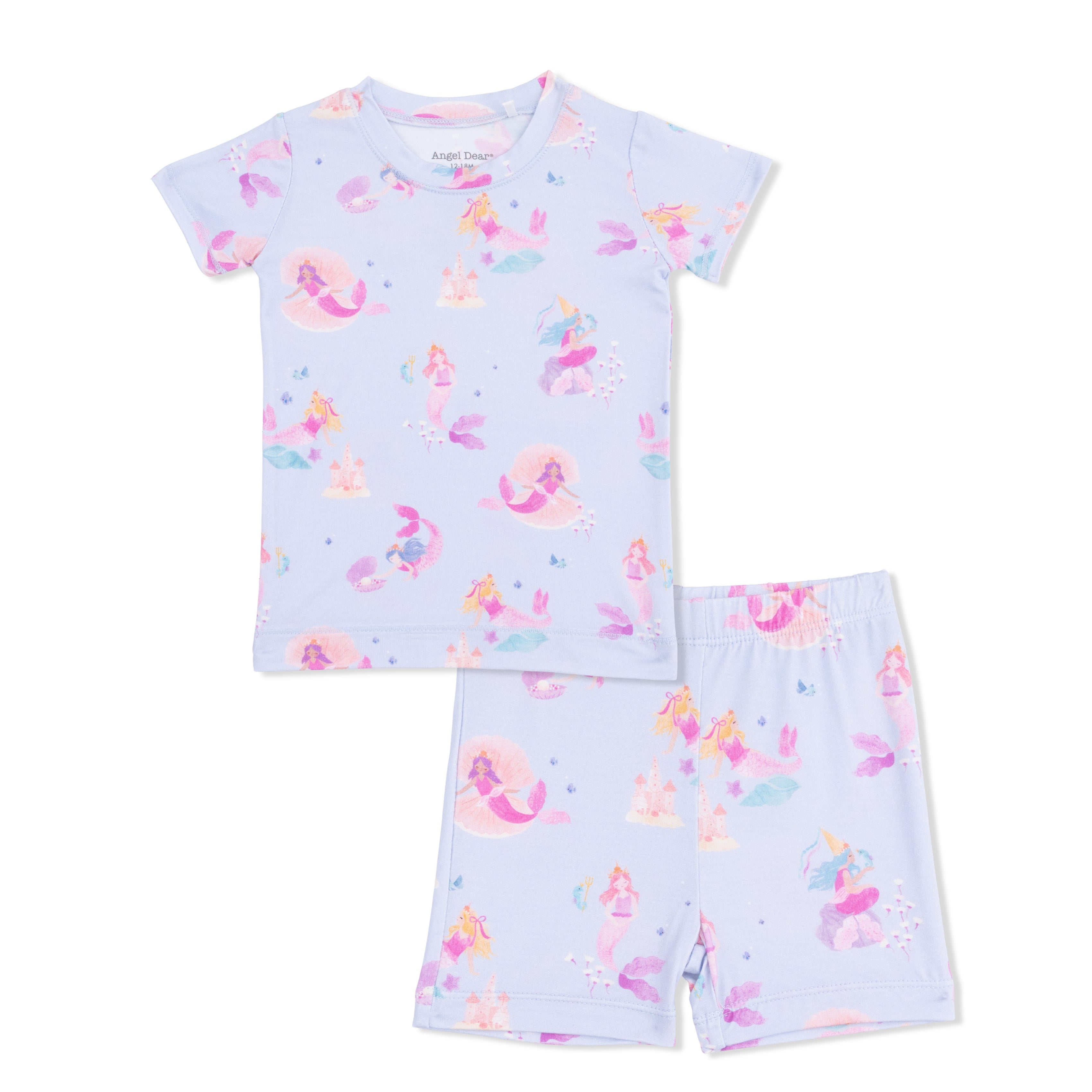 Mermaid Princesses - Loungewear Short Set-Angel Dear
