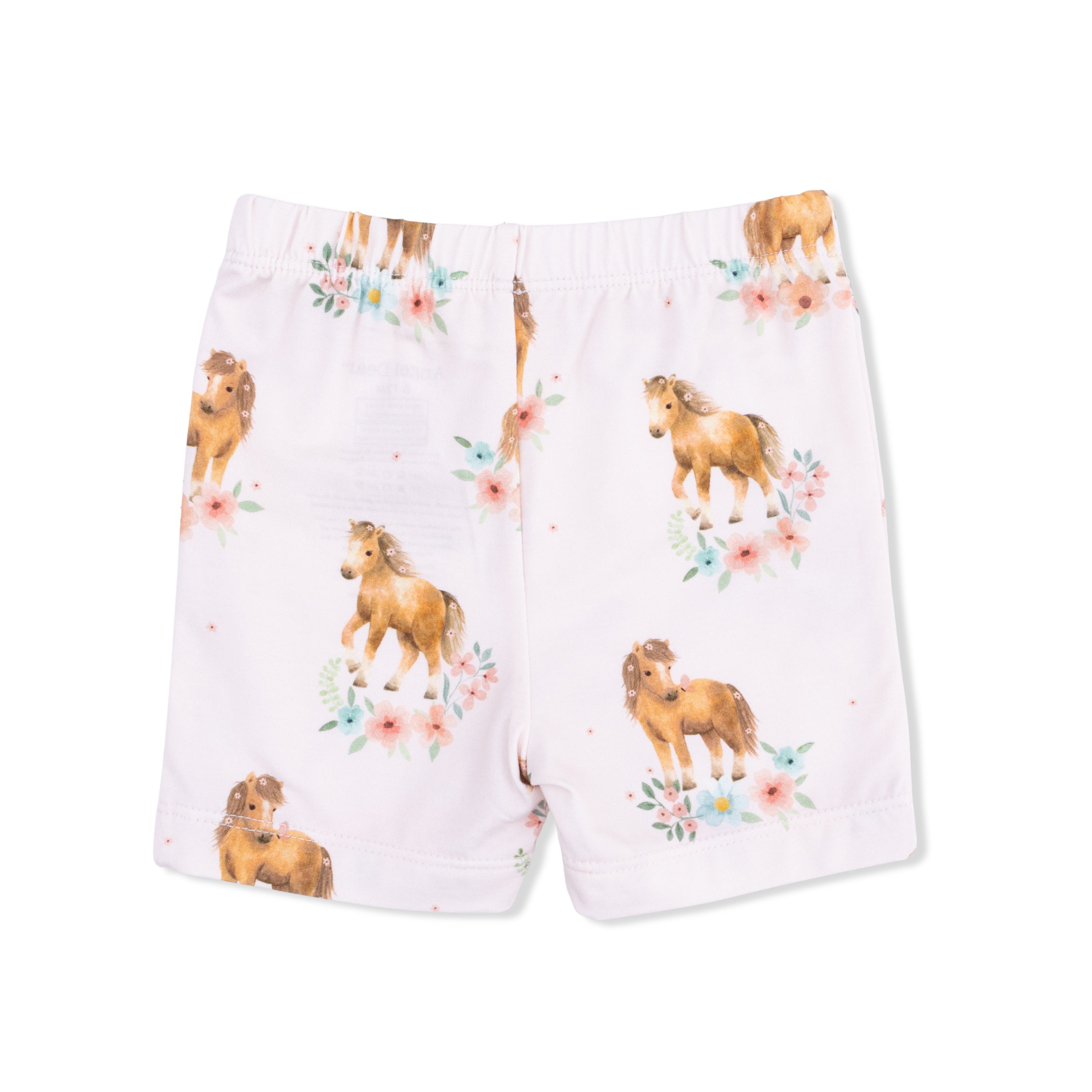 Pink Ponies - Loungewear Short Set-Angel Dear