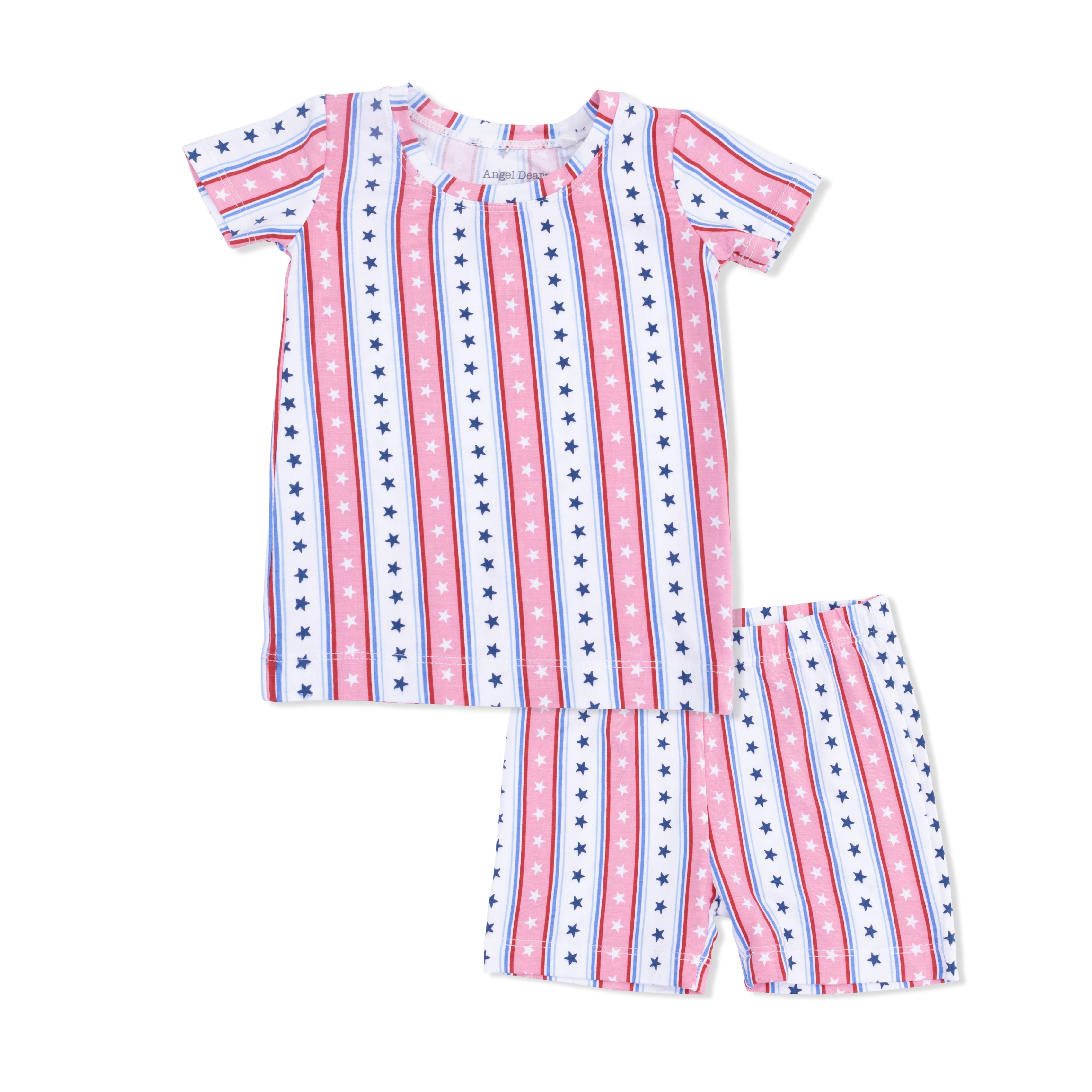 Stars and Stripes - Loungewear Short Set-Angel Dear