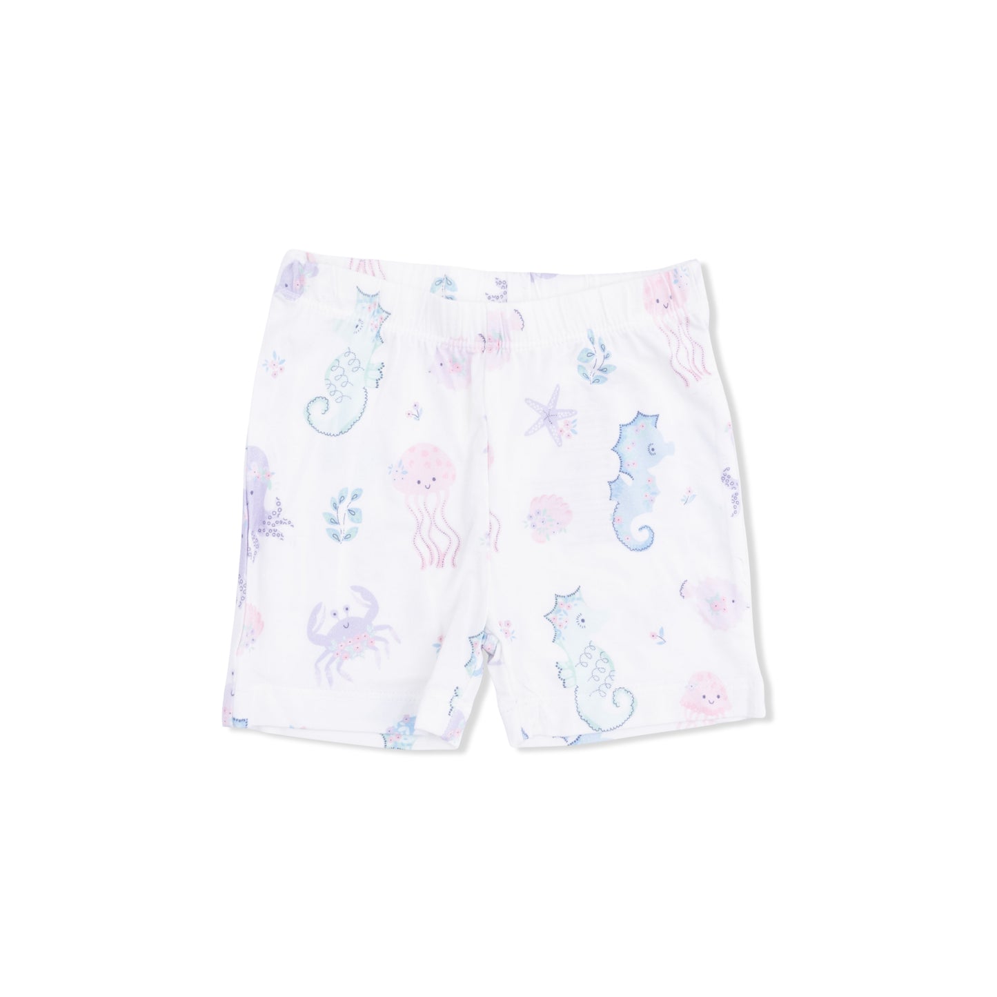 Floral Sea Creatures - Loungewear Short Set-Angel Dear