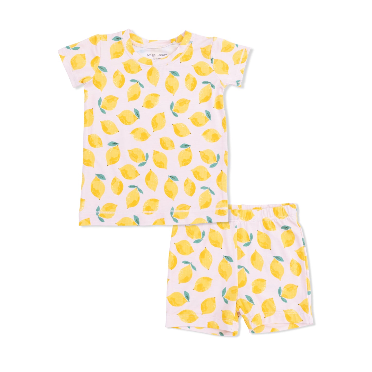 Sunny Lemons - Loungewear Short Set-Angel Dear