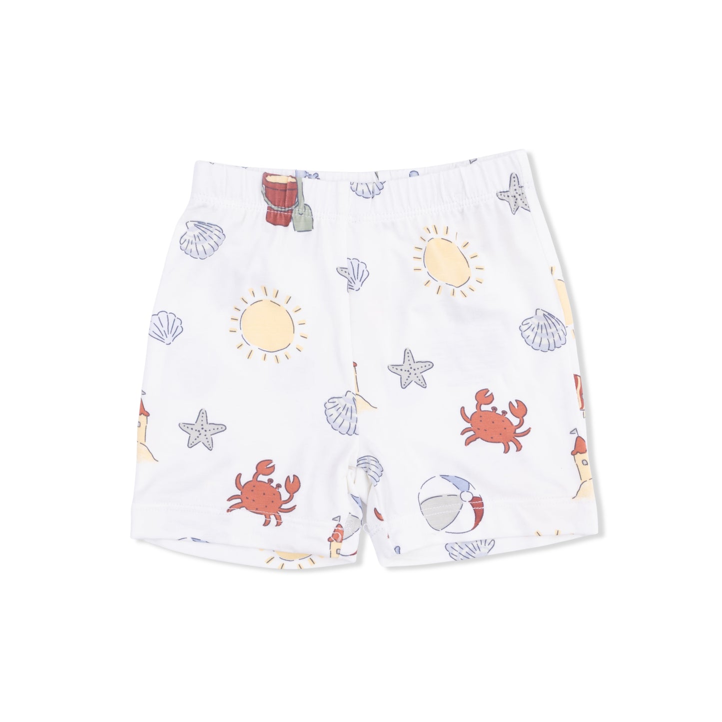 Sunny Sandcastles - Loungewear Short Set-Angel Dear