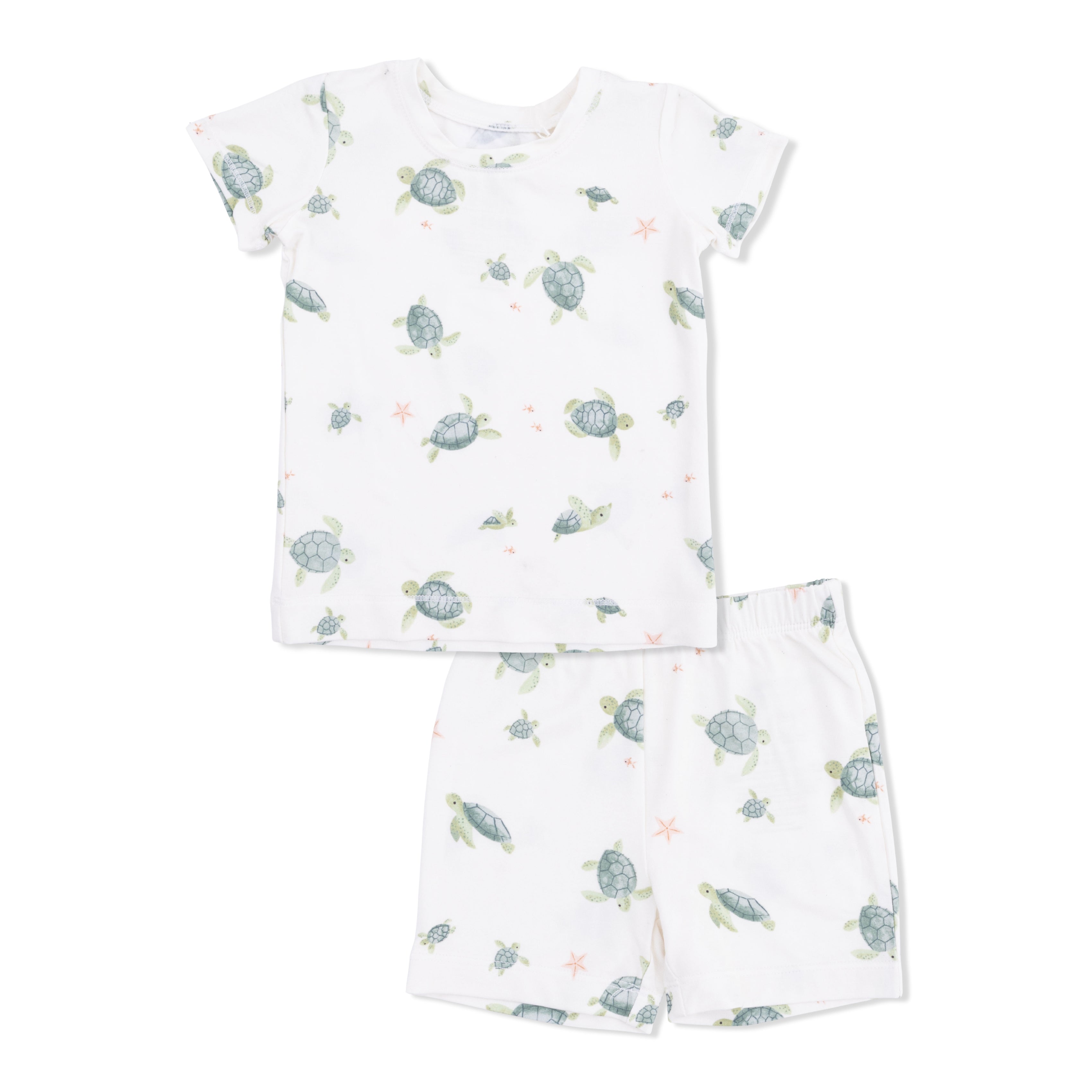 Sea Turtles - Loungewear Short Set-Angel Dear