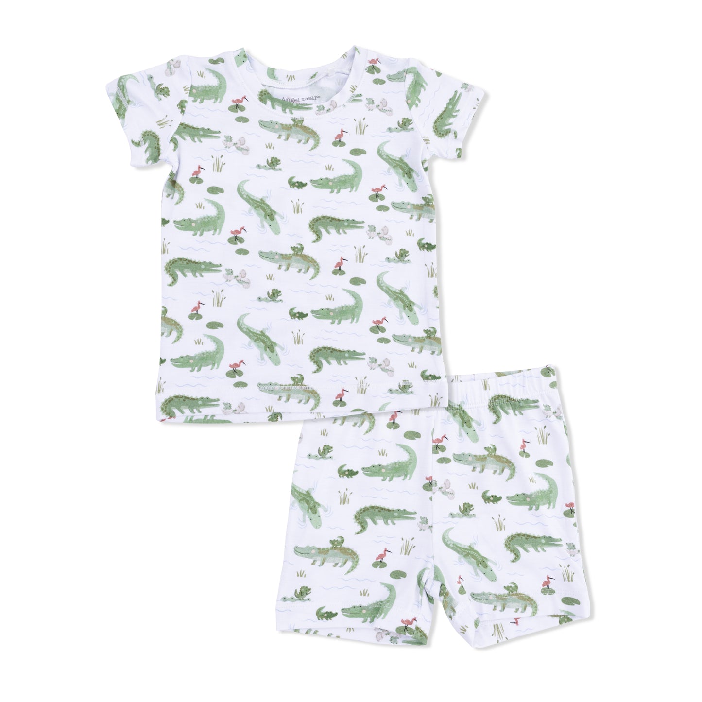 Crayon Alligators - Loungewear Short Set-Angel Dear