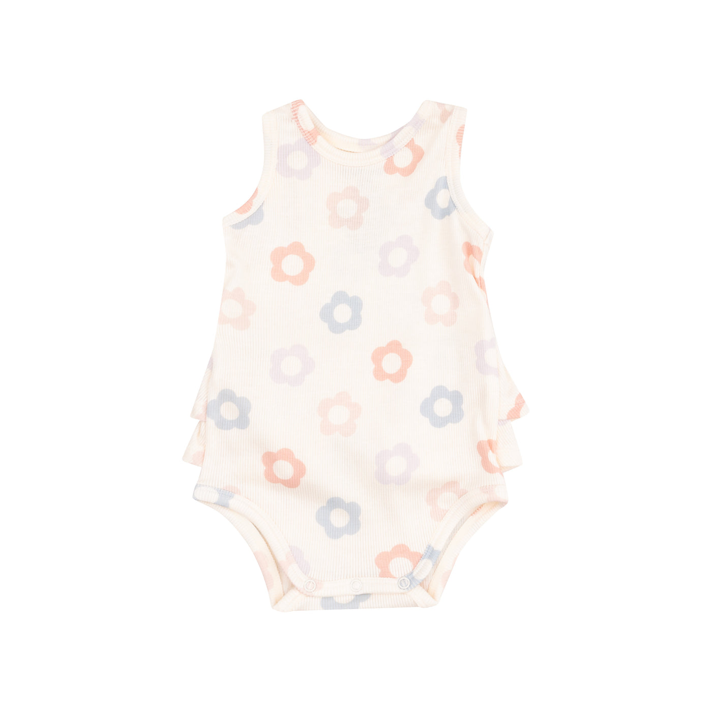 Ruffle Tank Bubble - Daisy Pop