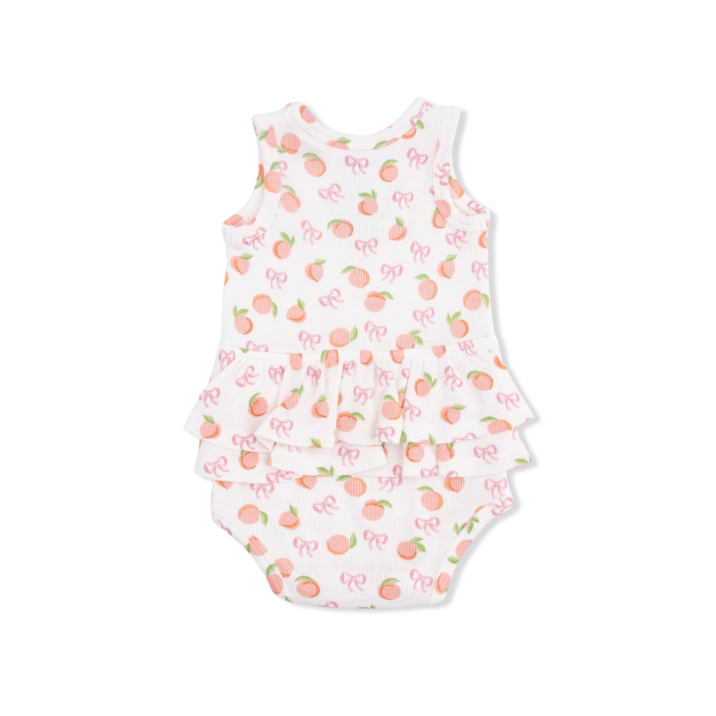 Little Peaches - Ruffle Tank Bodysuit-Angel Dear