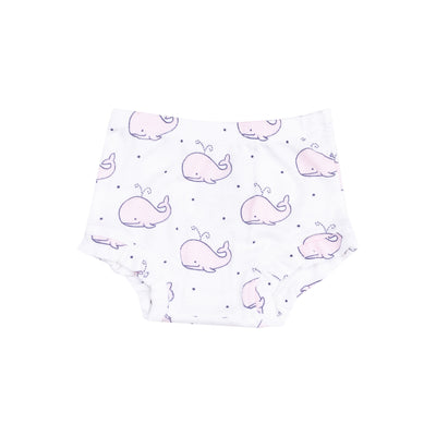 Peplum Tank & Ruffle Bloomer - Bubbly Whale Pink