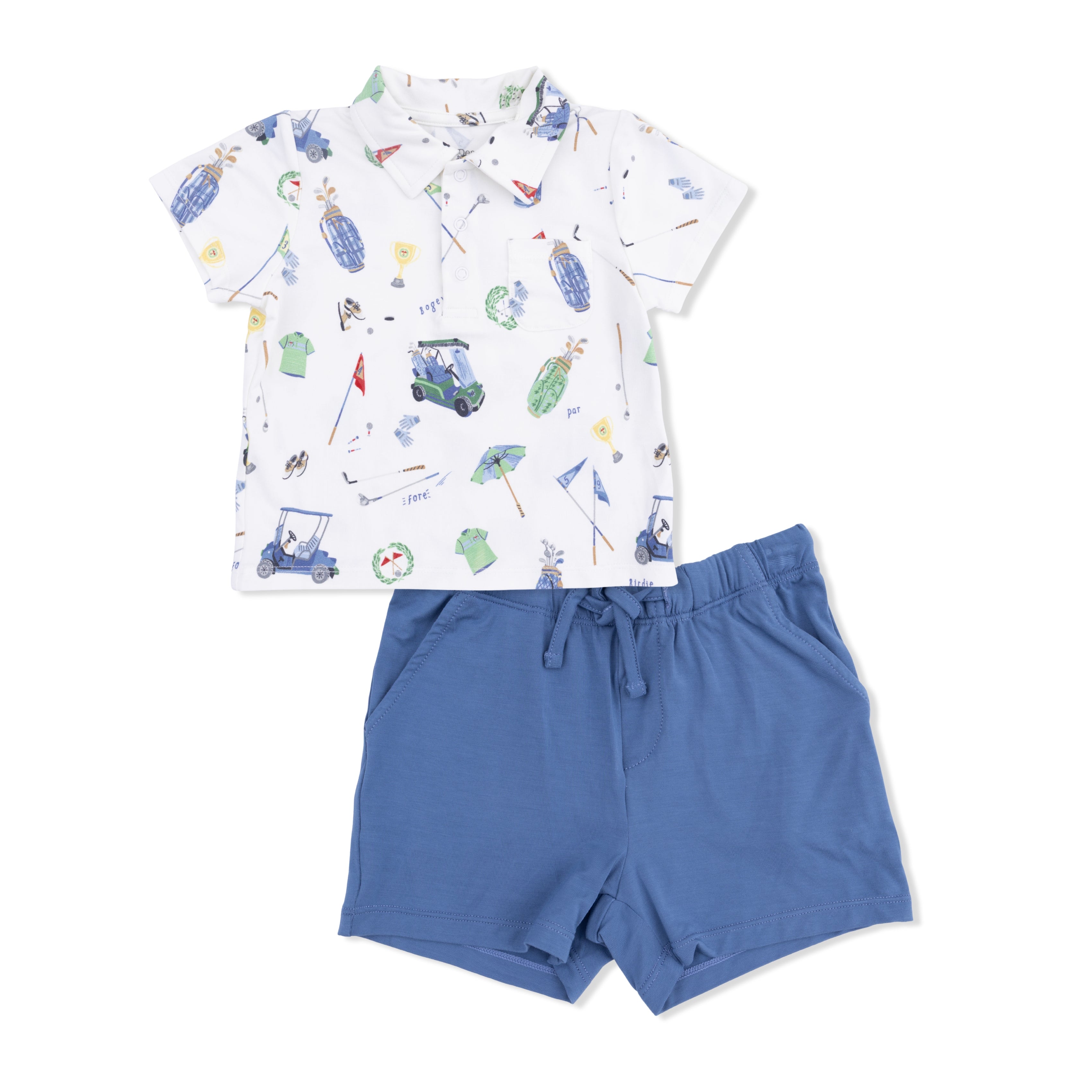 Golf Things - Polo with Casual Short-Angel Dear