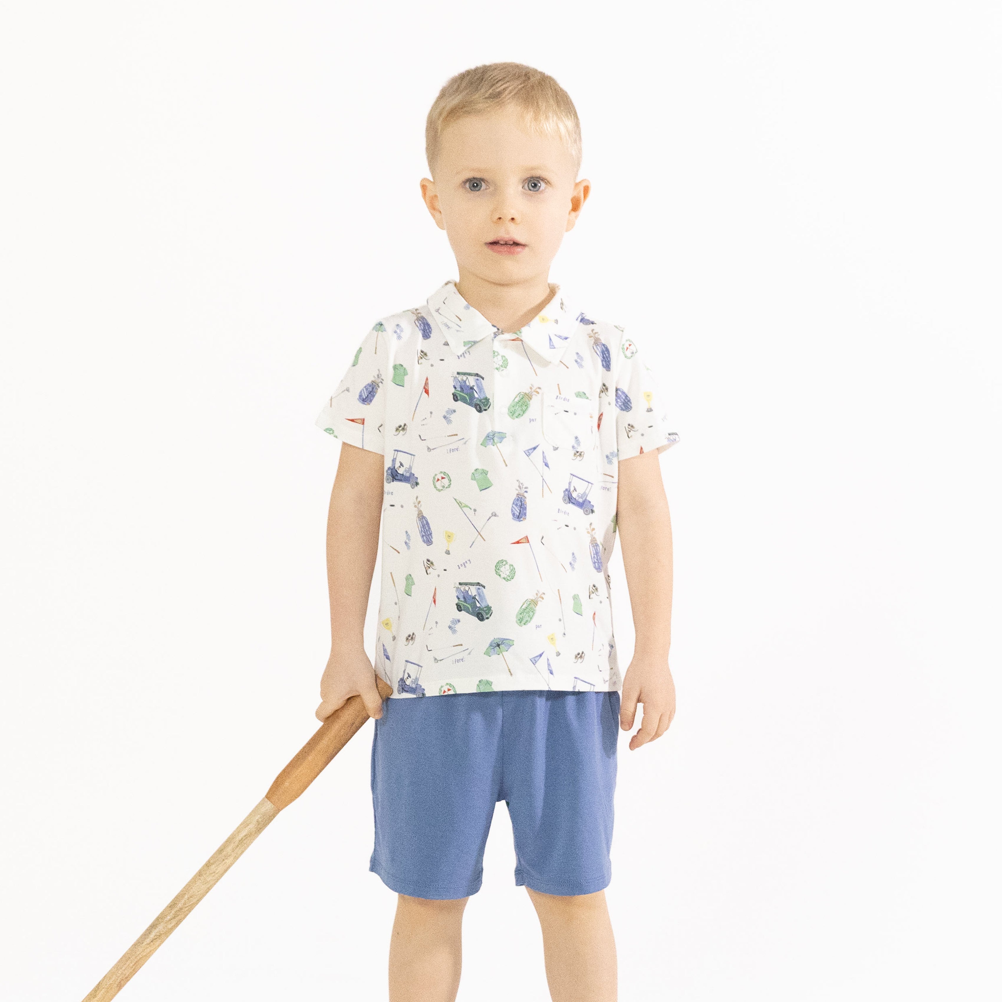 Golf Things - Polo with Casual Short-Angel Dear