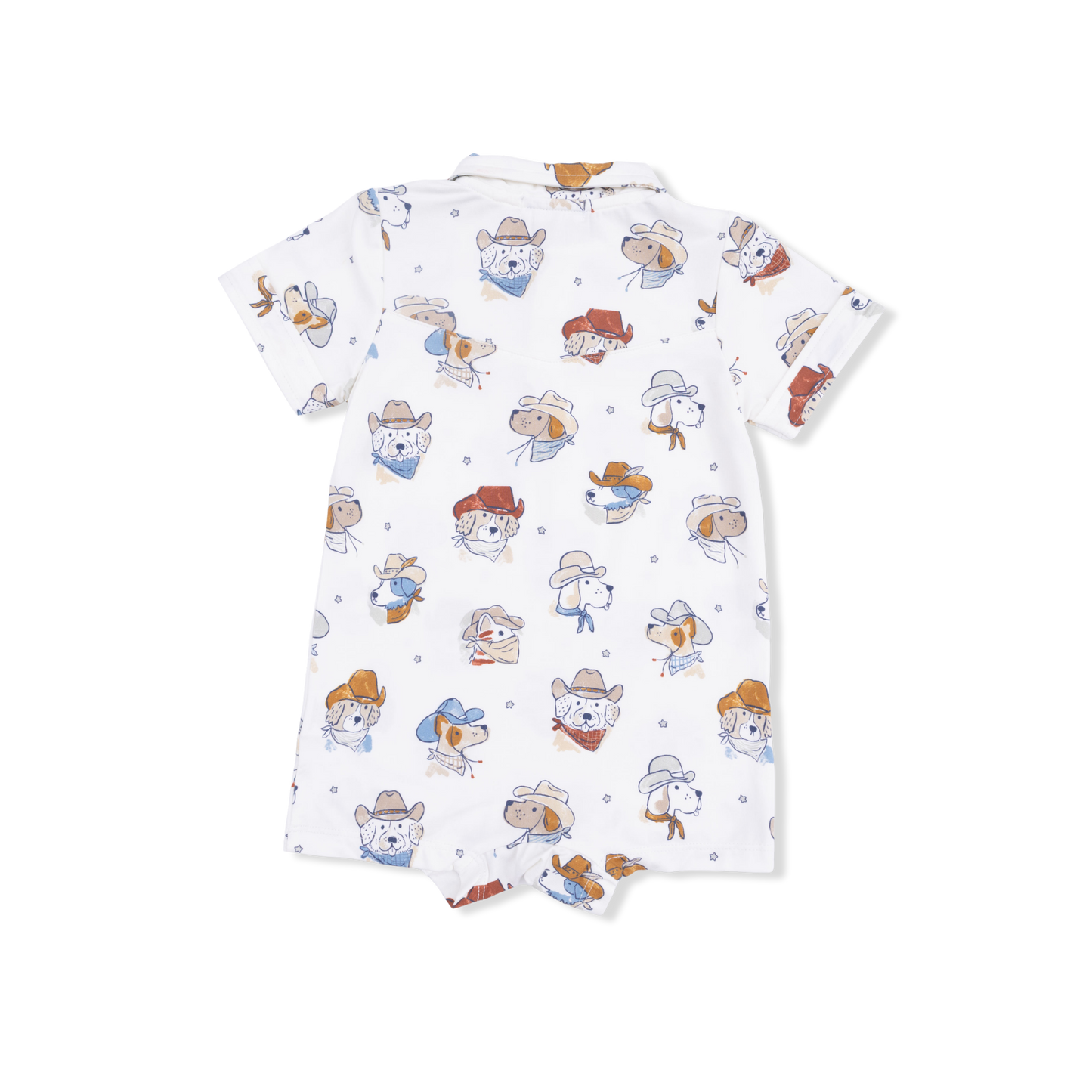 Cowdogs - Cowboy Shortie & Bandana Bib Set-Angel Dear