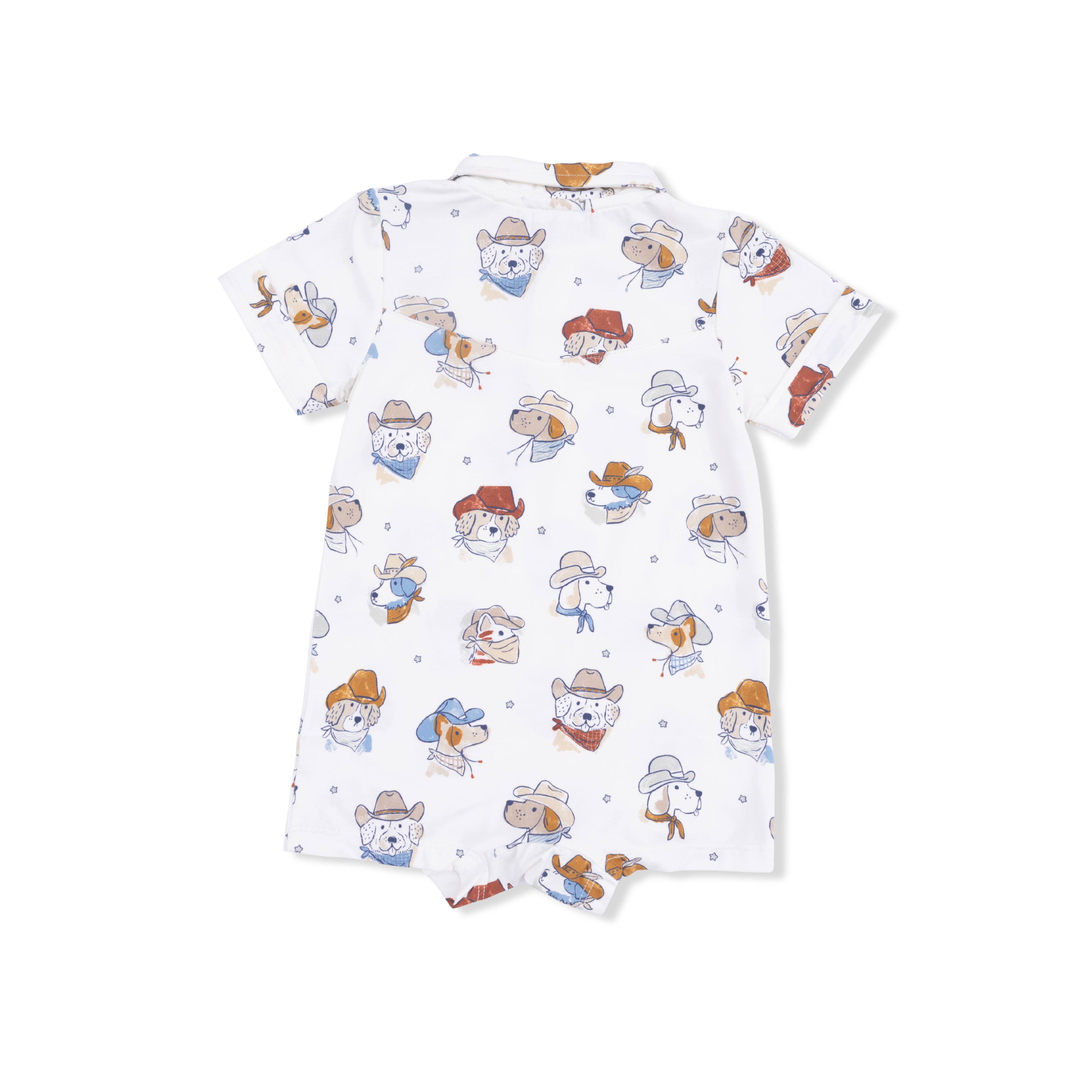 Cowdogs - Cowboy Shortie & Bandana Bib Set-Angel Dear