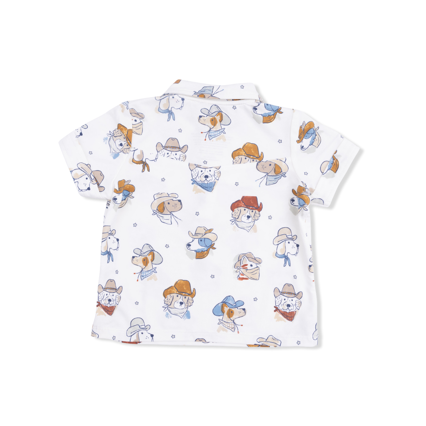 Cowdogs - Cowboy Polo with Casual Short-Angel Dear