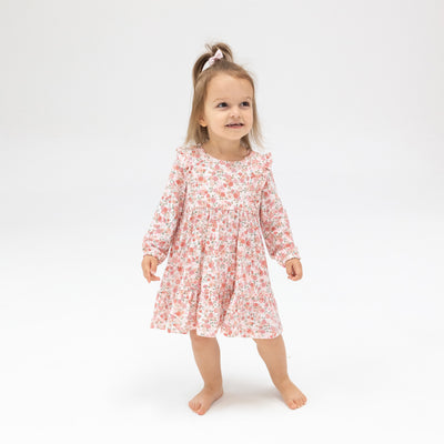 Ruffle Tiered Dress And Legging - Pretty Calico