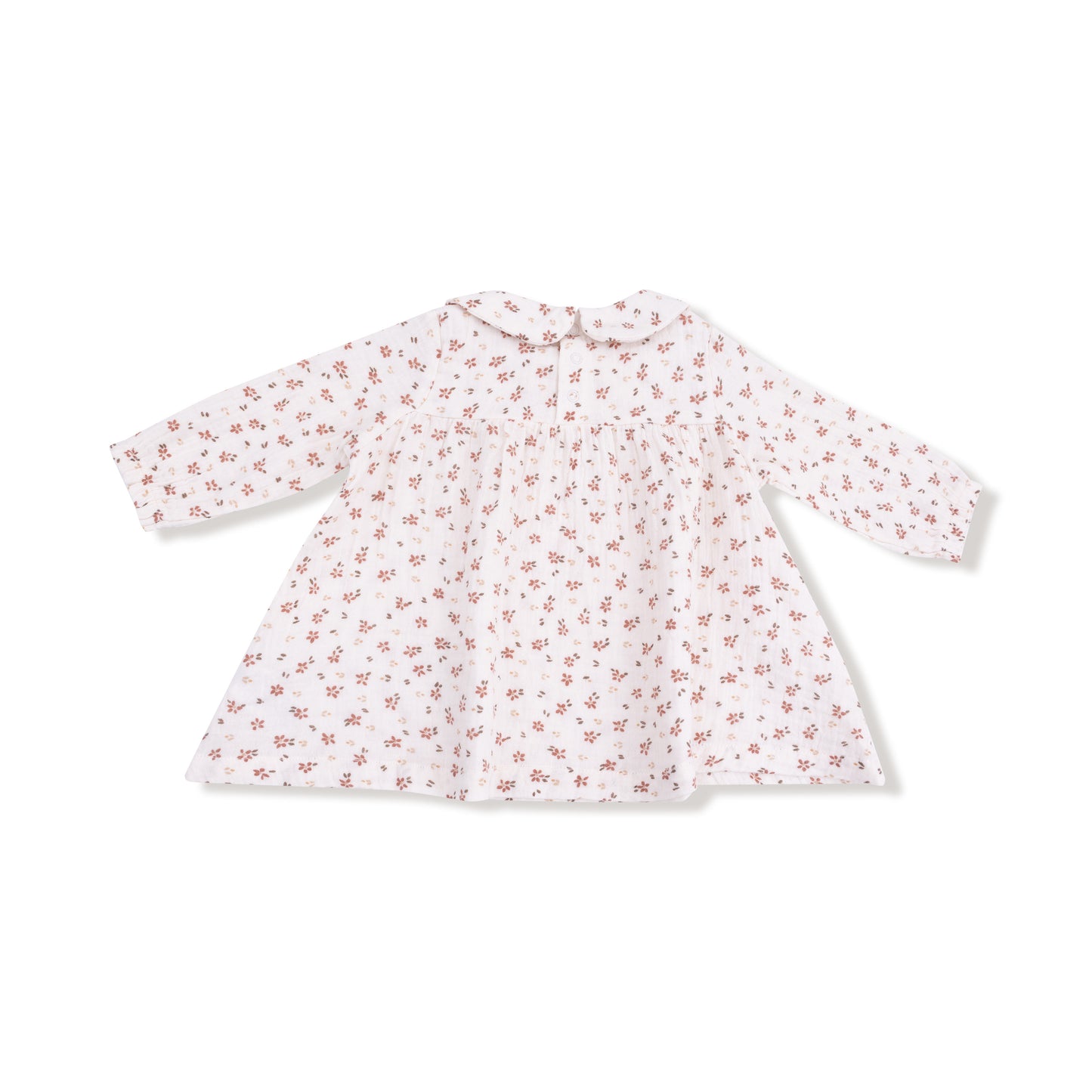 Long Sleeve Dress + Diaper Cover in our  Carrie Floral print from Angel Dear