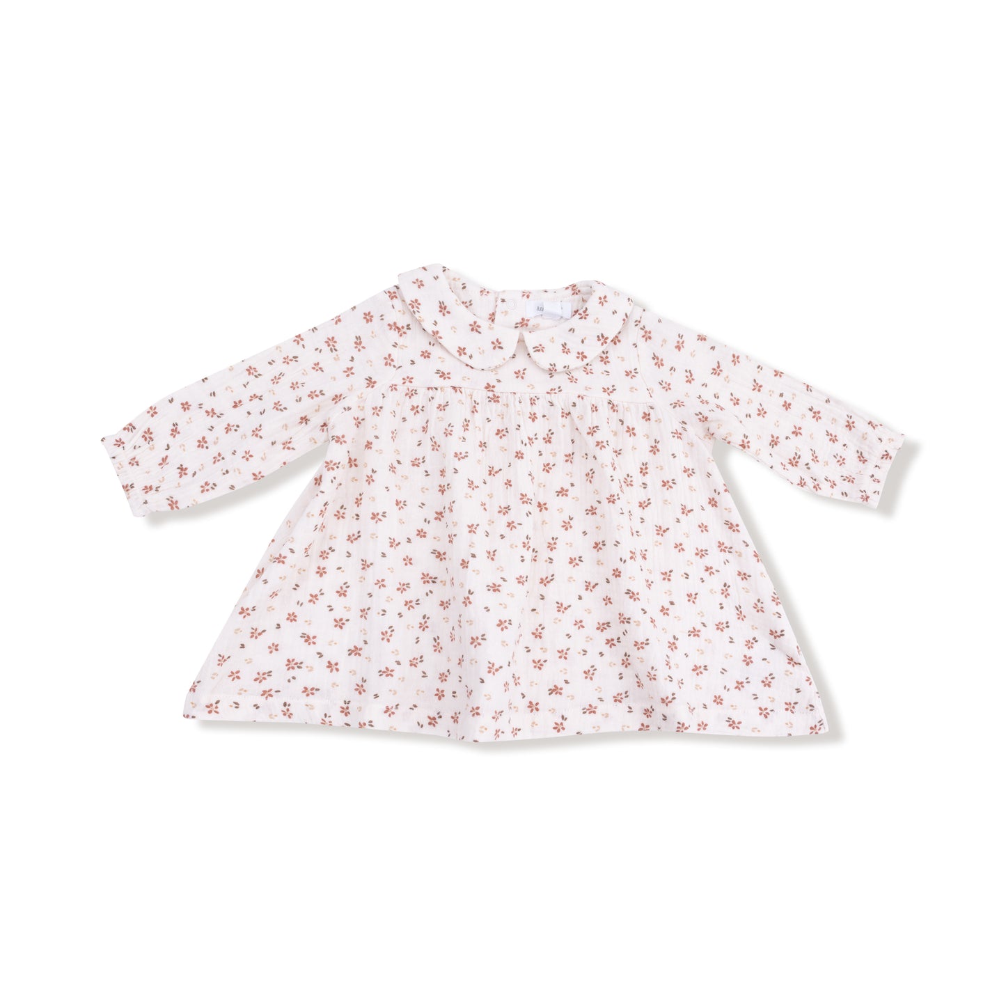 Long Sleeve Dress + Diaper Cover in our  Carrie Floral print from Angel Dear