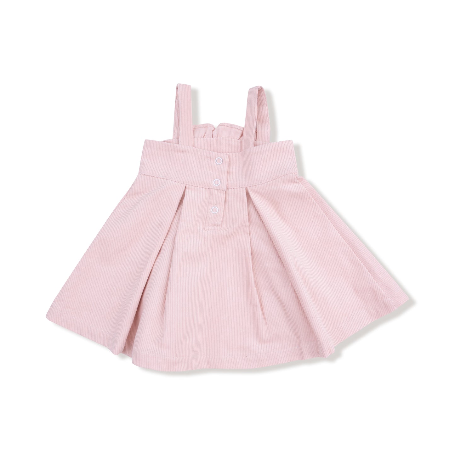 Ruffle Jumper with Diaper Cover in our Veiled Pink print from Angel Dear