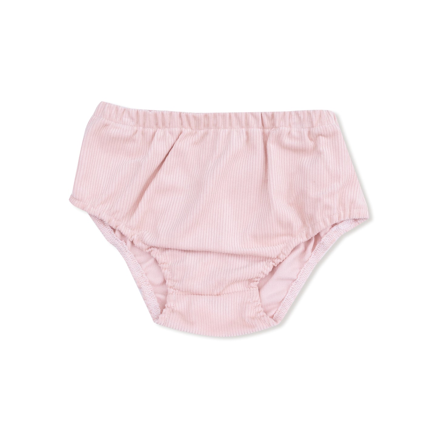 Ruffle Jumper with Diaper Cover in our Veiled Pink print from Angel Dear