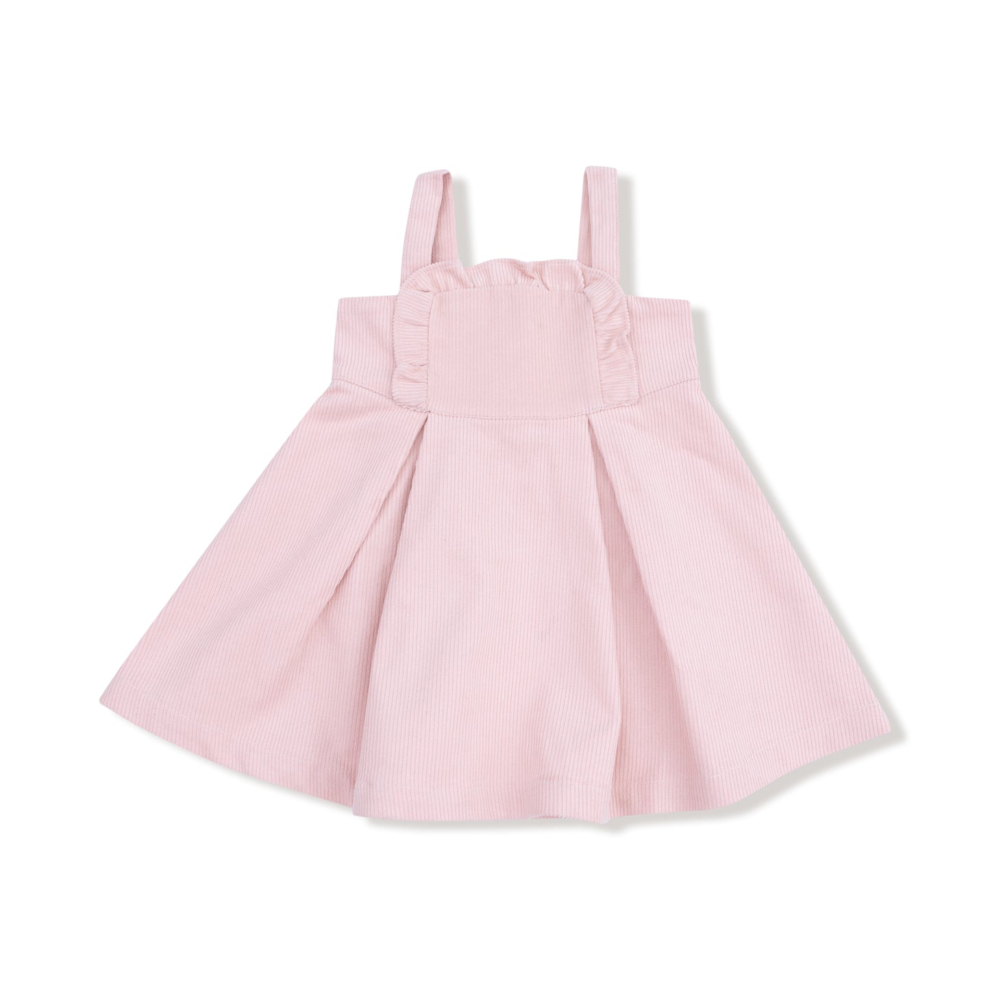 Ruffle Jumper with Diaper Cover in our Veiled Pink print from Angel Dear