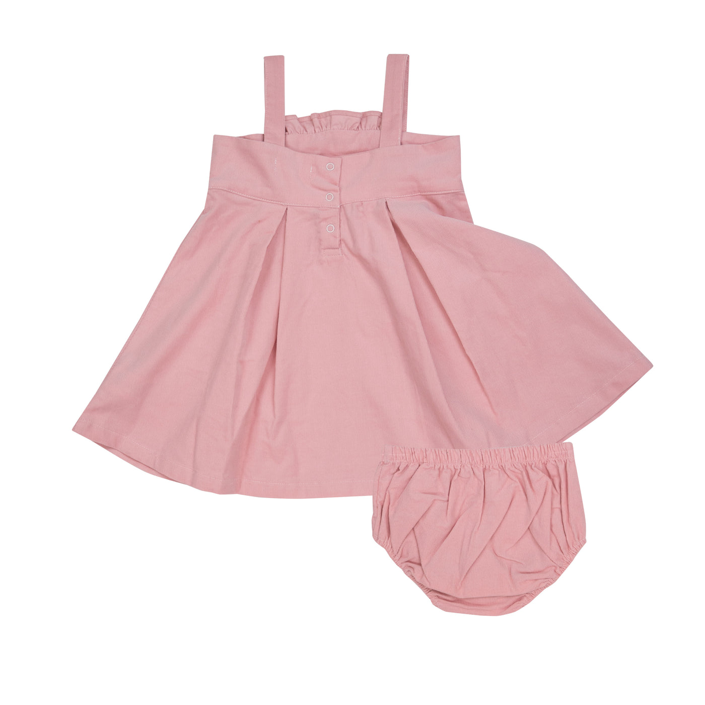 Ruffle Jumper With Dc - Coral Blush-Angel Dear