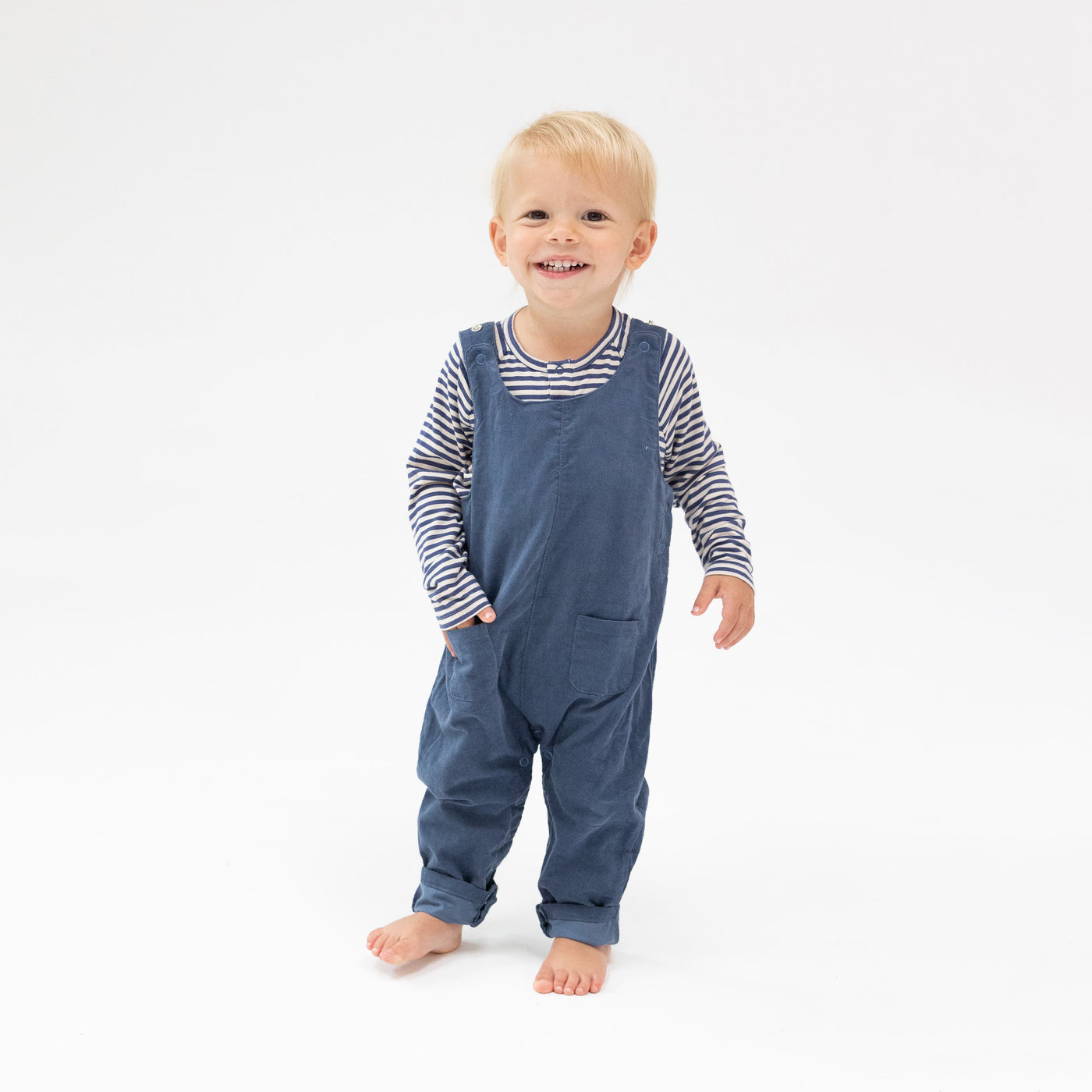 Classic Overall - Solid Navy-Angel Dear