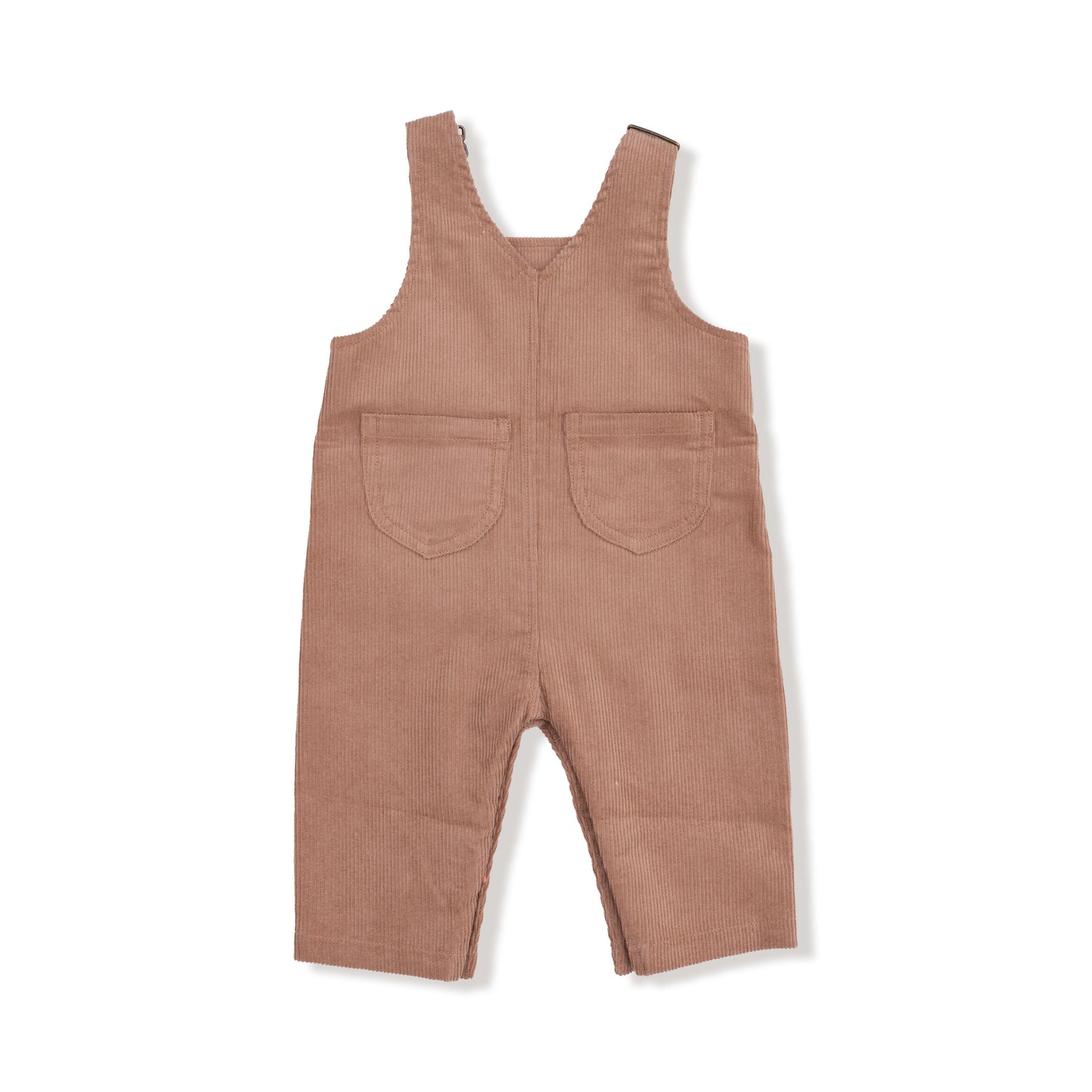 Classic Overall in our  Cafe Au Lait print from Angel Dear