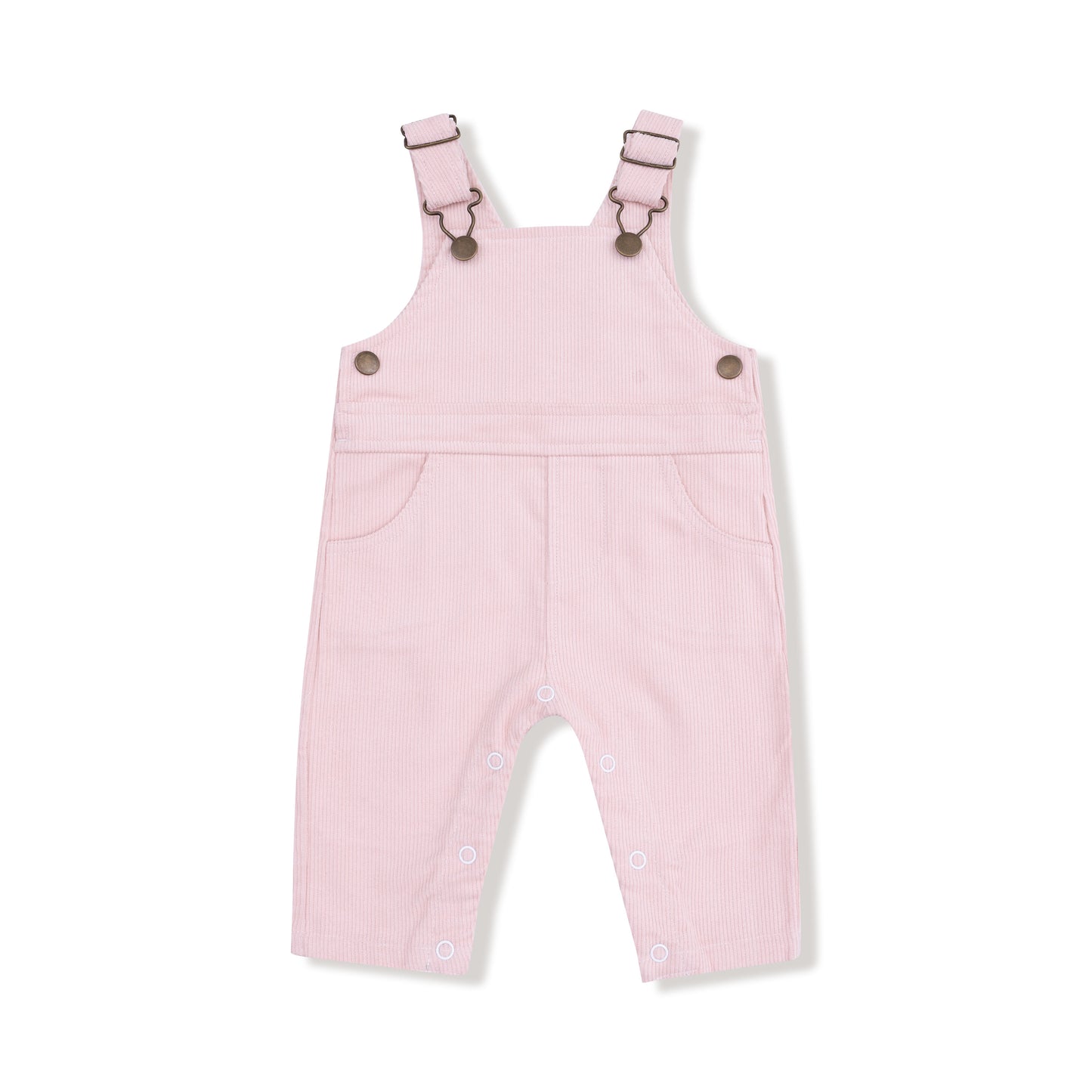 Classic Overall in our Veiled Pink print from Angel Dear
