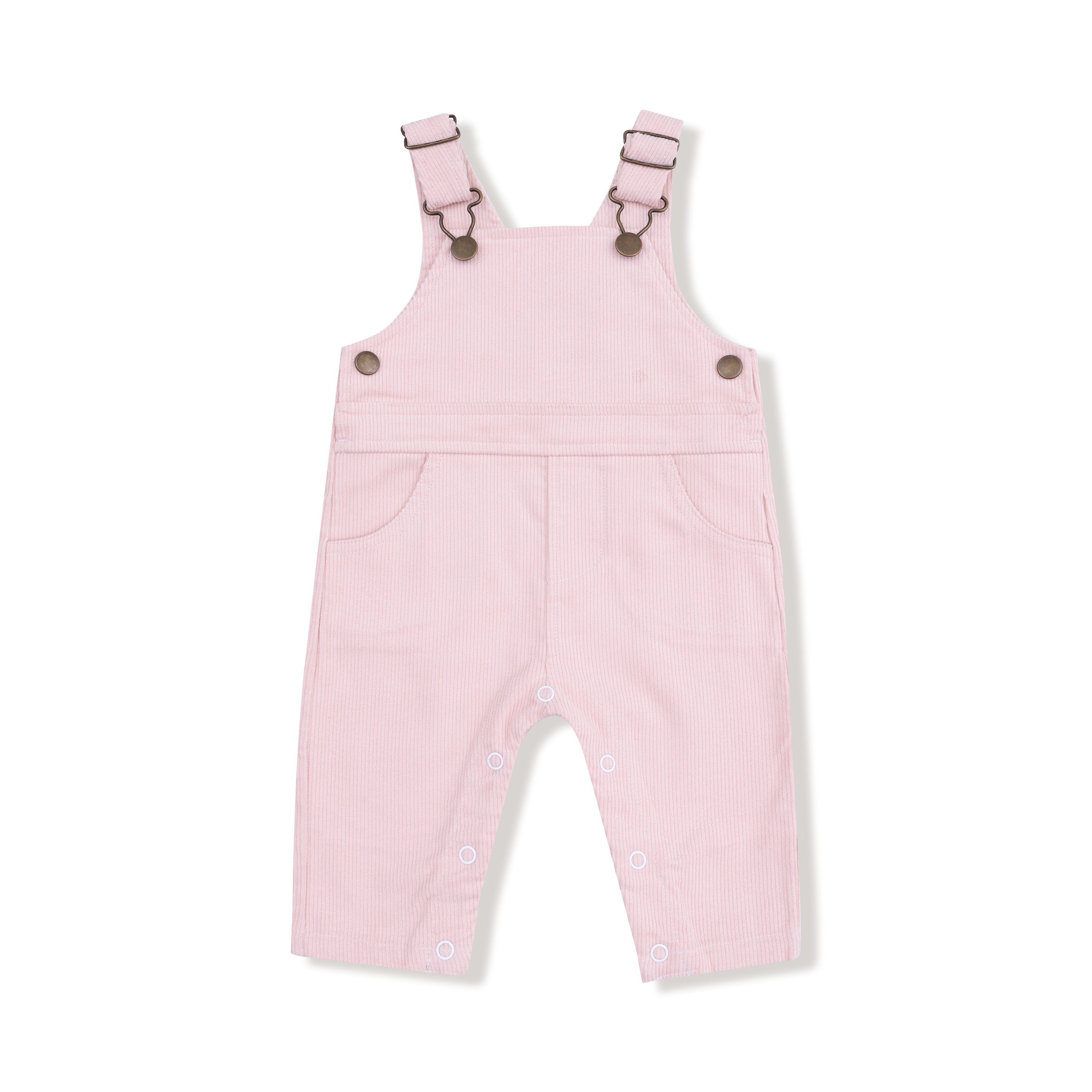Classic Overall in our Veiled Pink print from Angel Dear