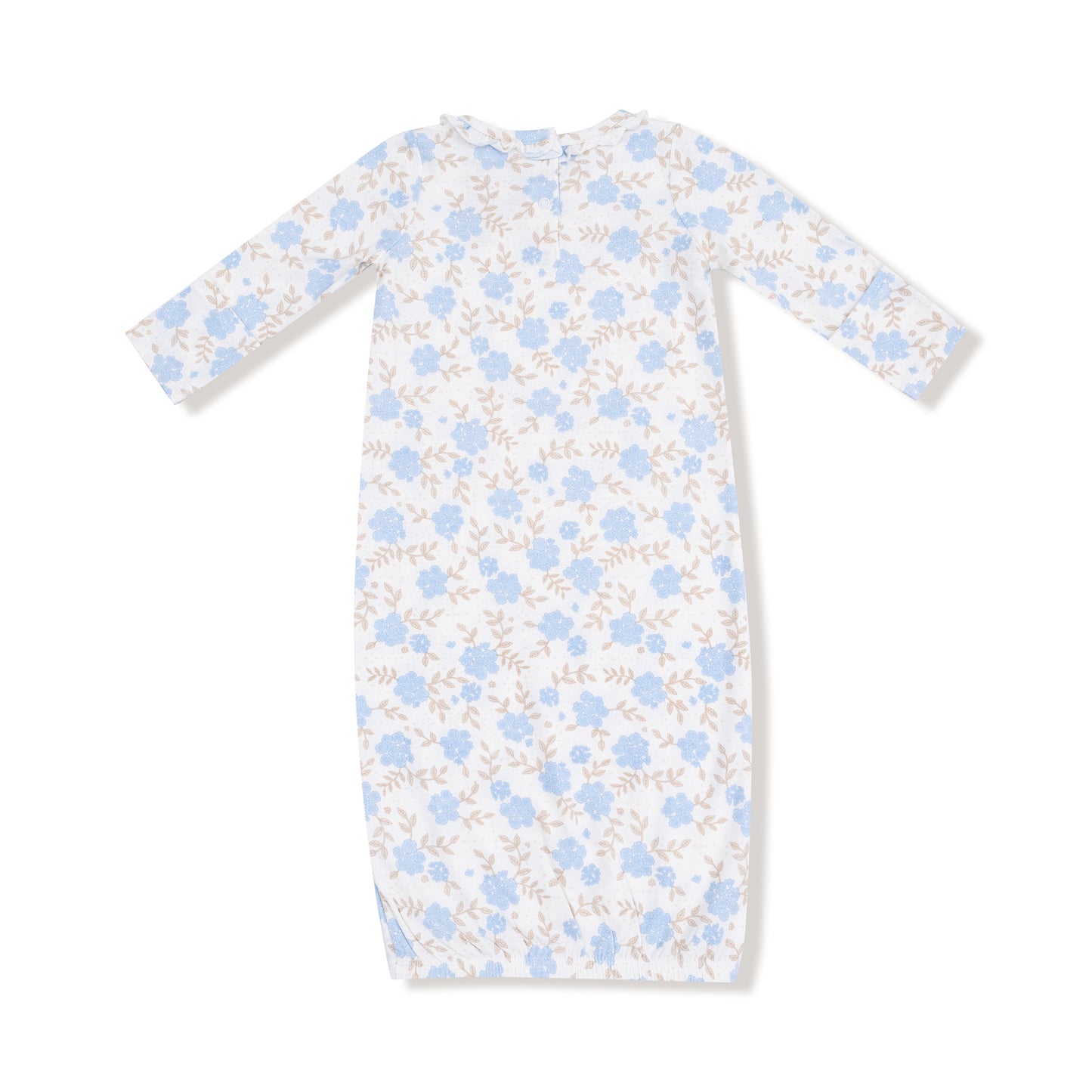 Kimono Gown in our  Baby Blue Floral print from Angel Dear