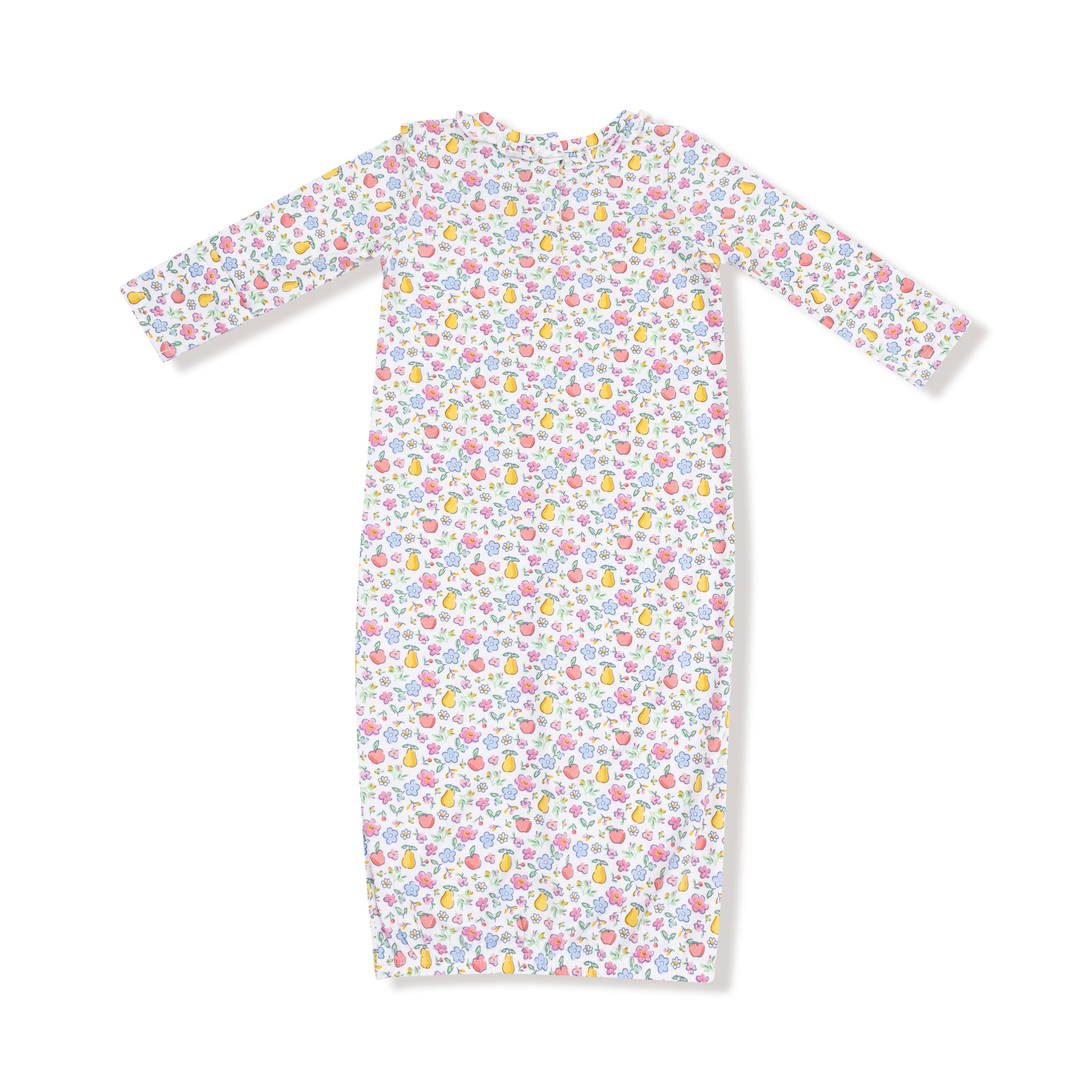 Kimono Gown in our  Fall Fruit Floral print from Angel Dear