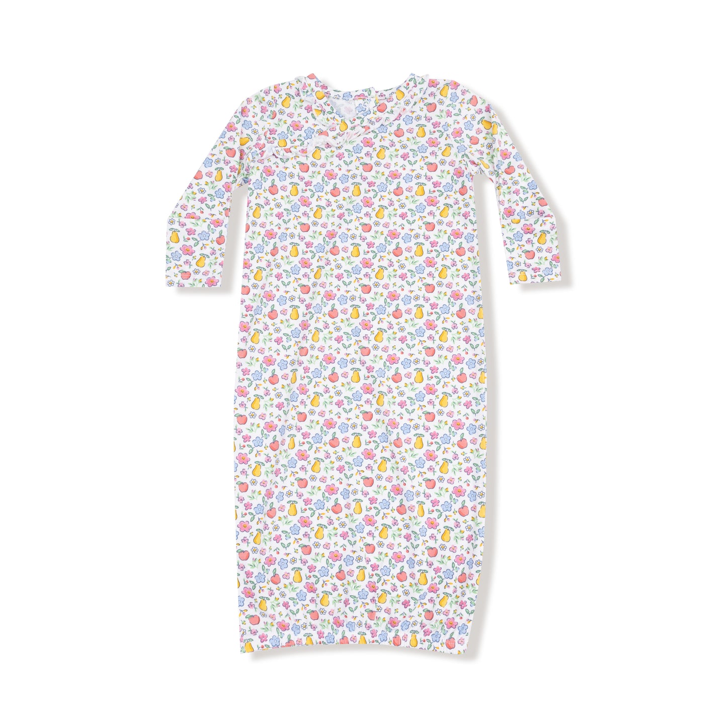 Kimono Gown in our  Fall Fruit Floral print from Angel Dear