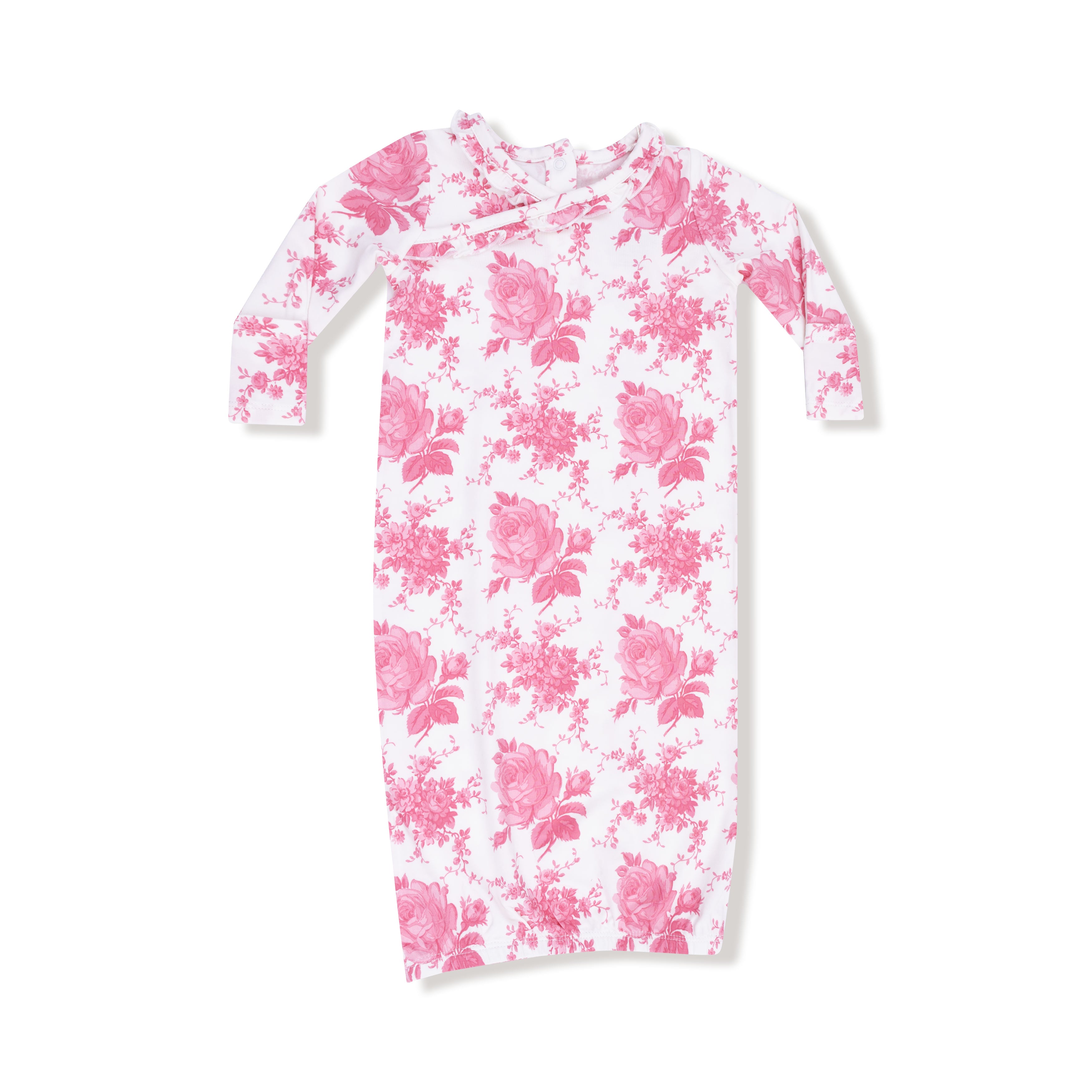 Kimono Gown in our  Vintage Pink Roses print from Angel Dear