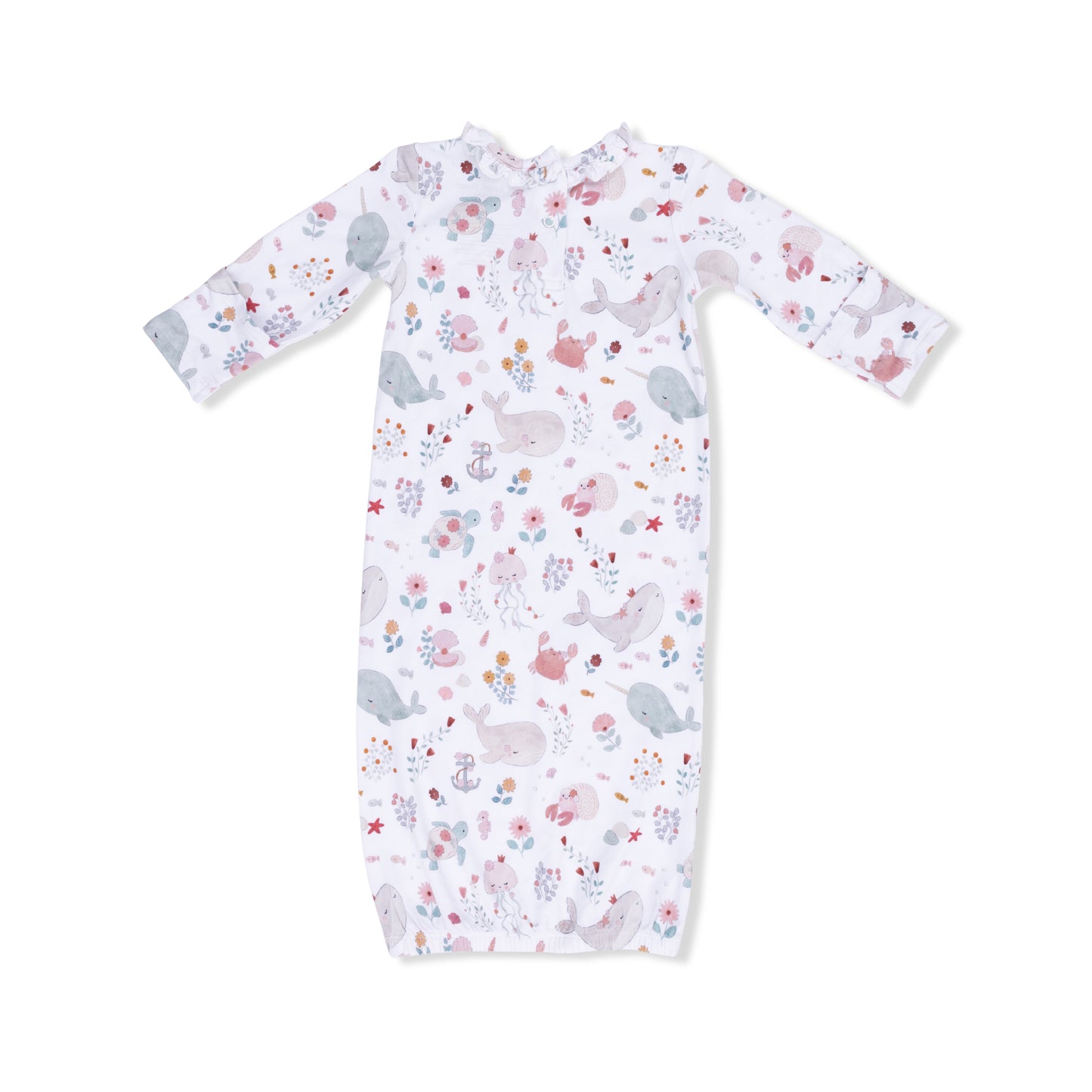 Garden Sea Creatures - Kimono Gown-Angel Dear