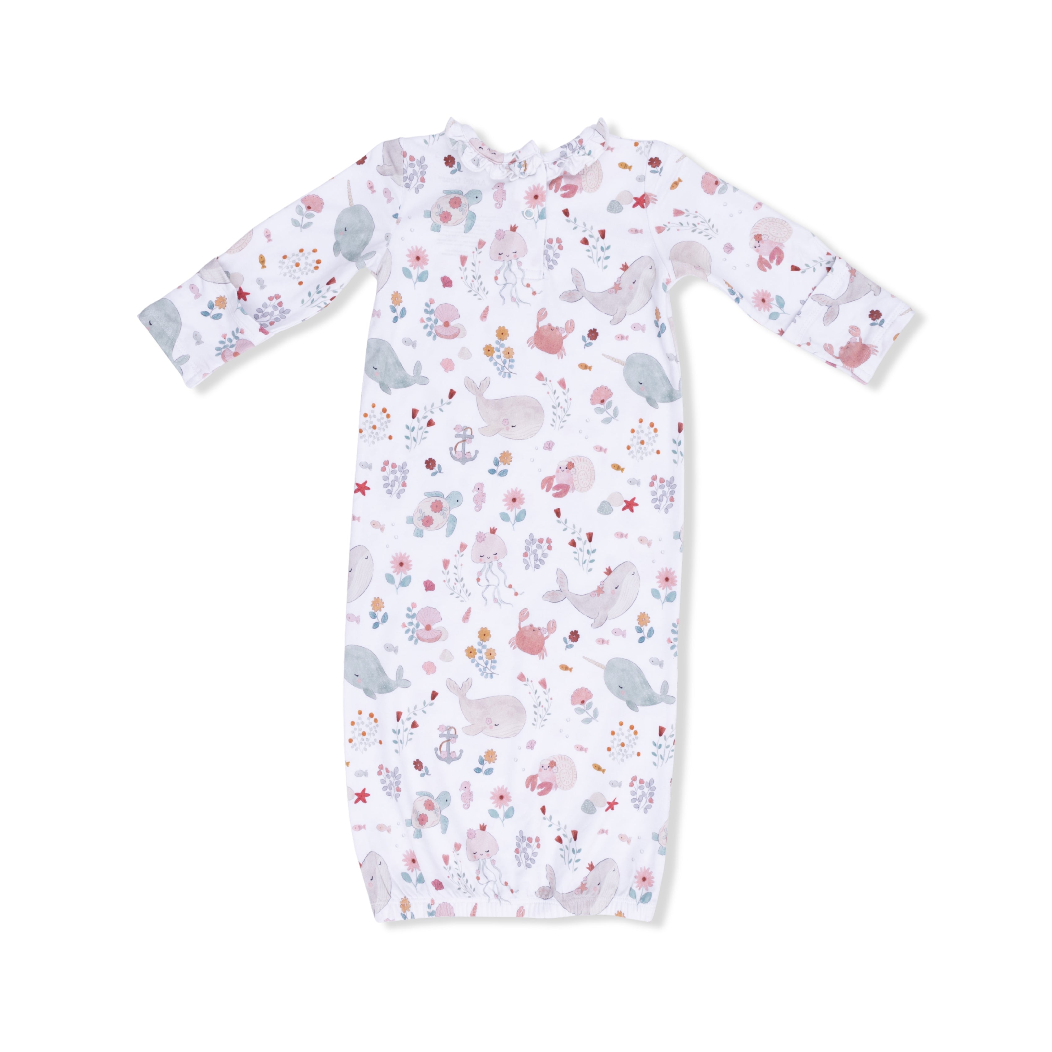 Garden Sea Creatures - Kimono Gown-Angel Dear