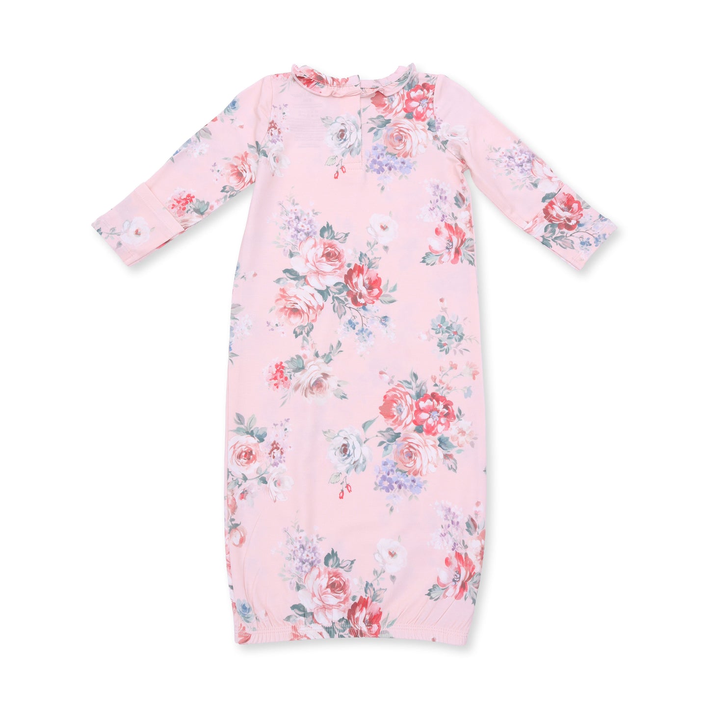 Painterly Rose Bouquets - Kimono Gown and Knot Headband