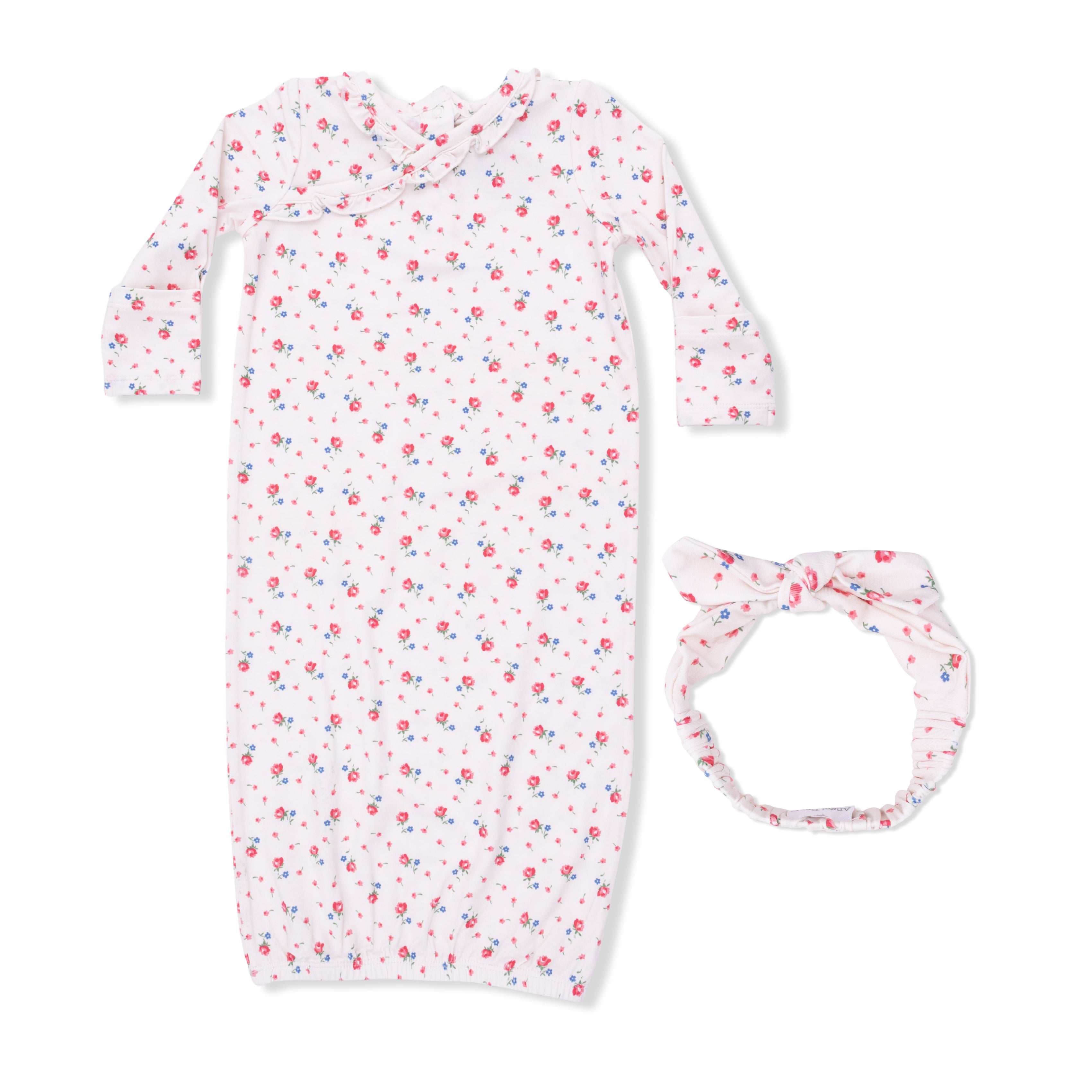 Joli Rosette - Kimono Gown & Knot Headband-Angel Dear