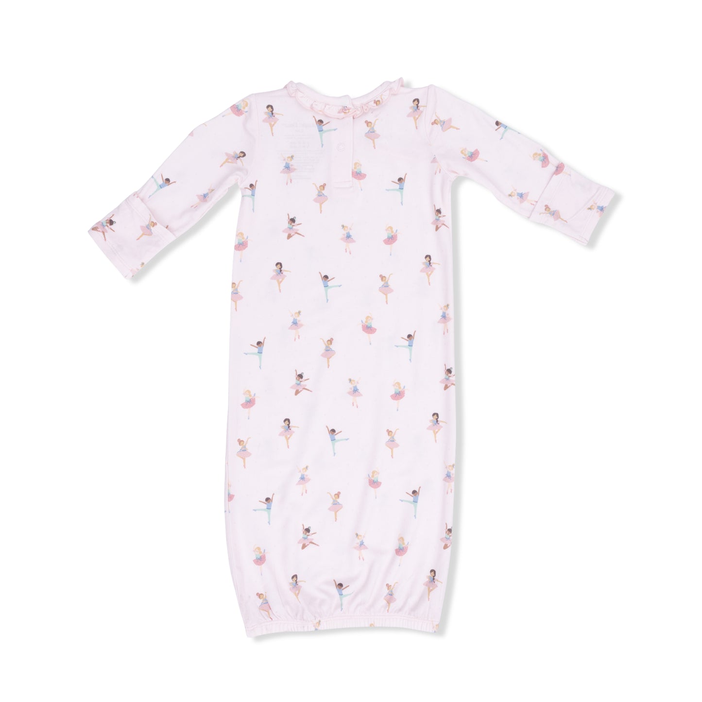 Petite Ballet  - Kimono Gown & Ruffle Knotted Hat-Angel Dear