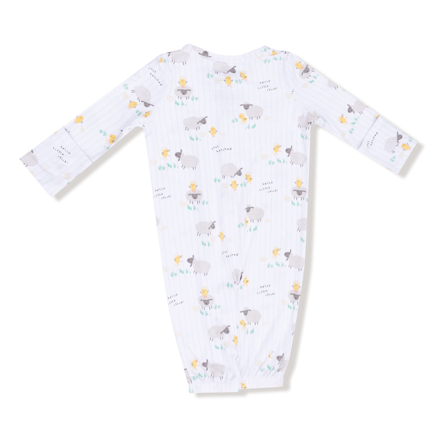 Convertible Gown in our  Just Hatched - Unisex print from Angel Dear