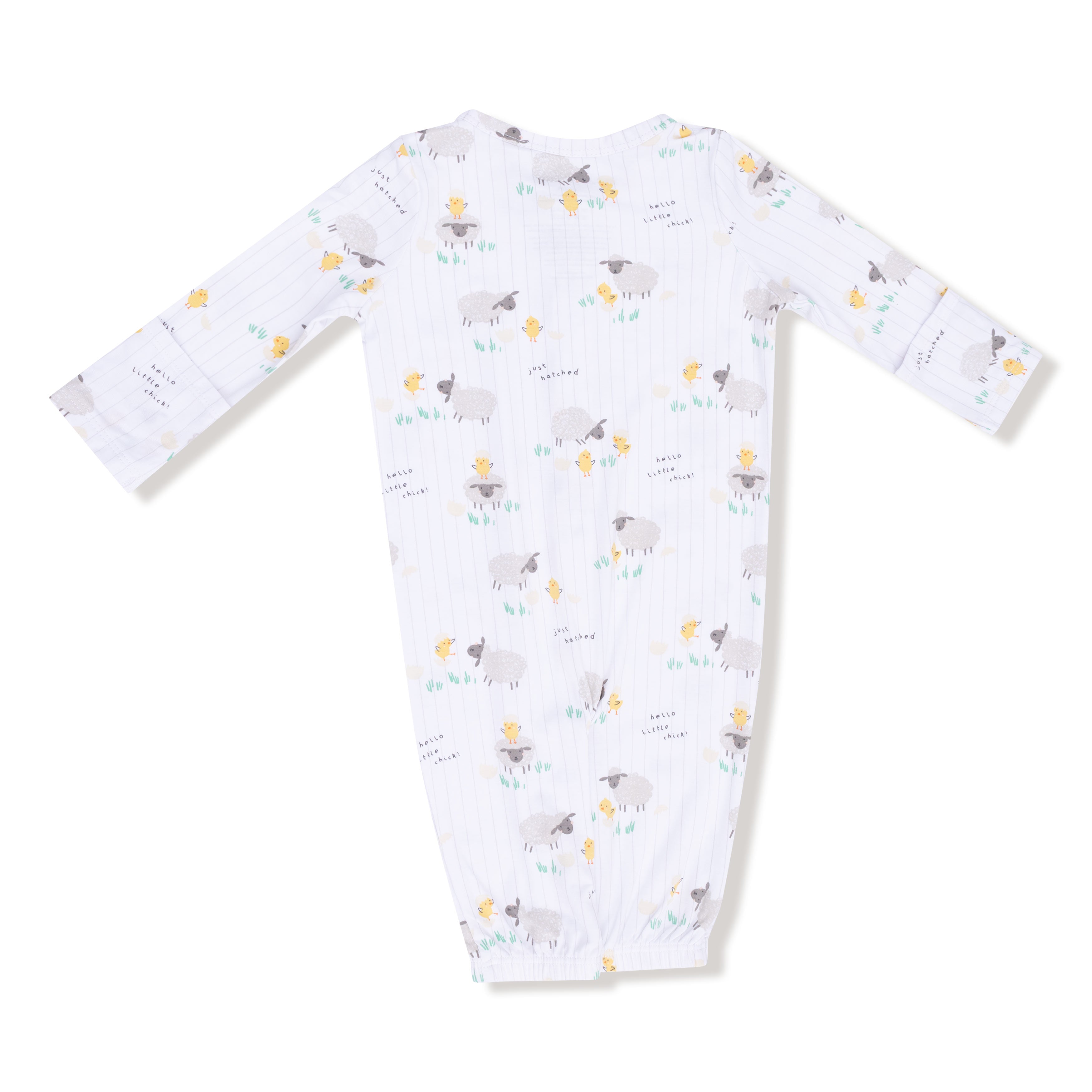 Convertible Gown in our  Just Hatched - Unisex print from Angel Dear