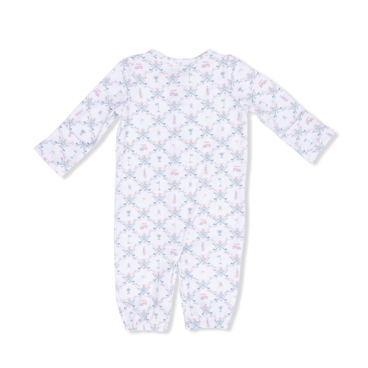 Golf Trellis Pink - Convertible Gown-Angel Dear