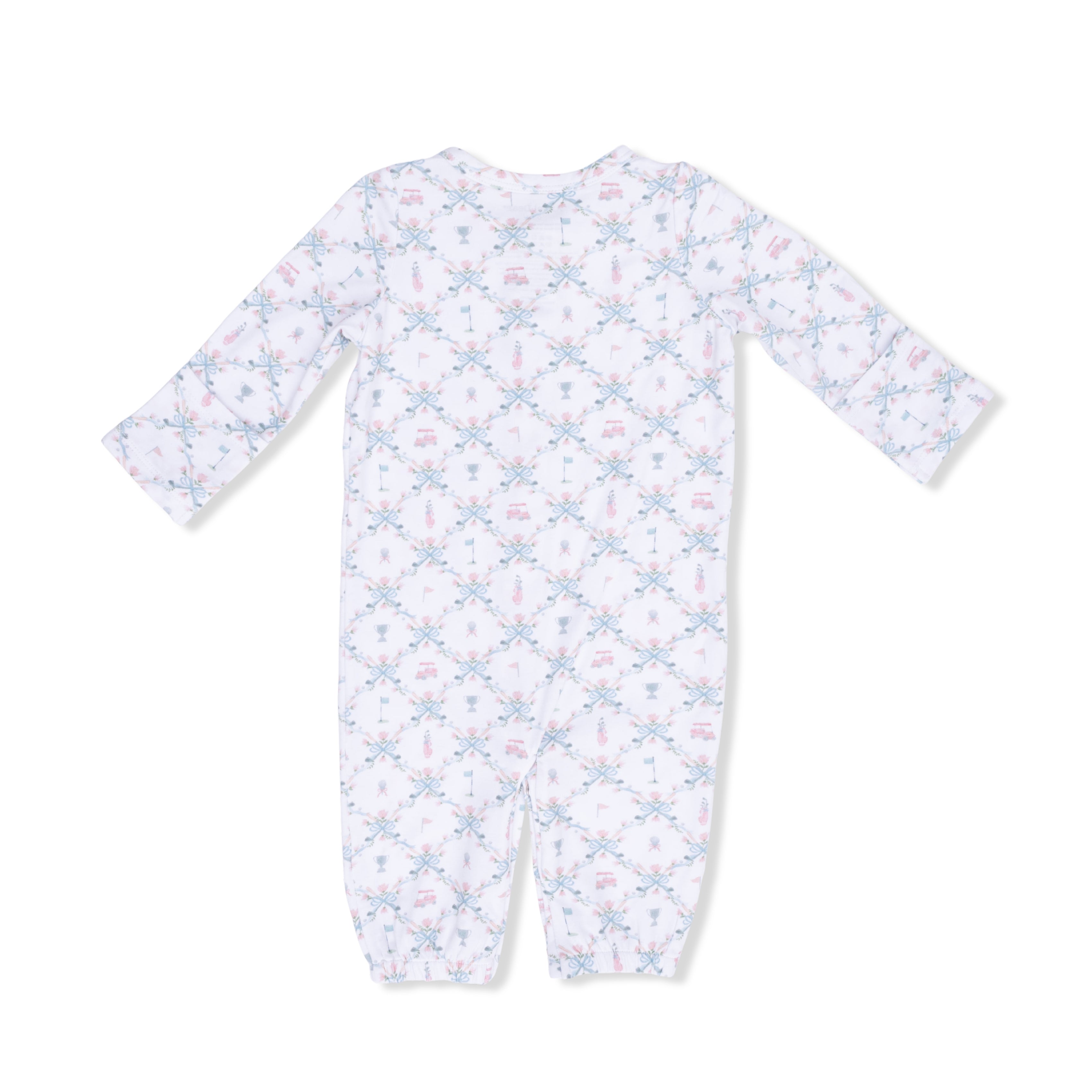 Golf Trellis Pink - Convertible Gown-Angel Dear