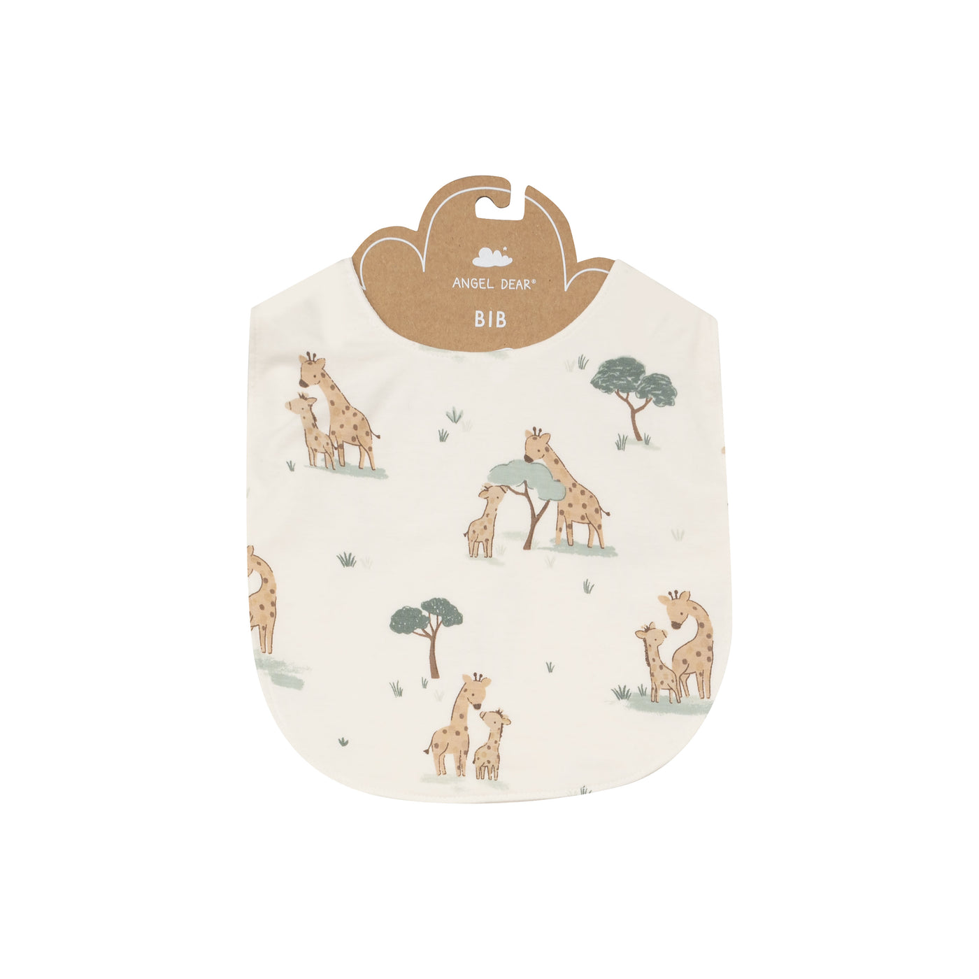 Feeding Bib - Giraffe Families-Angel Dear