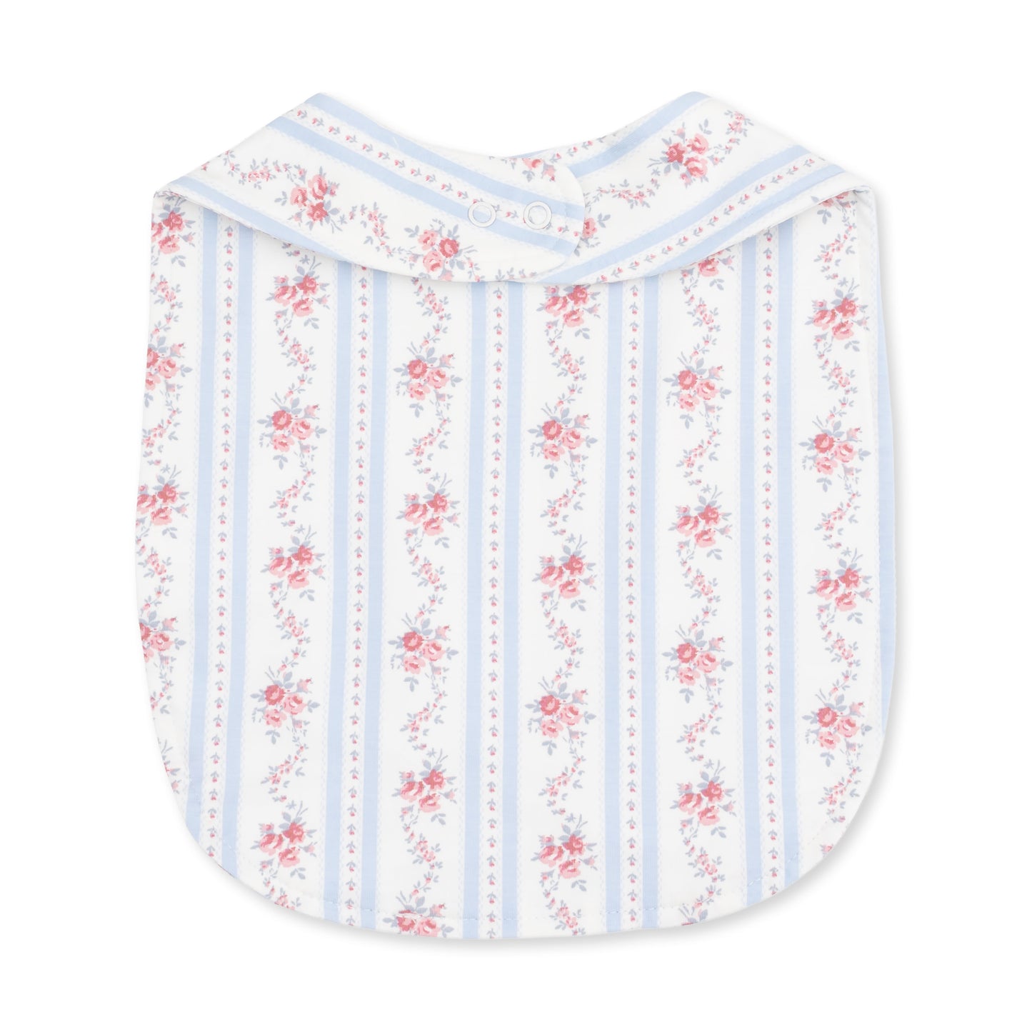 Anna Floral Stripe - Feeding Bib