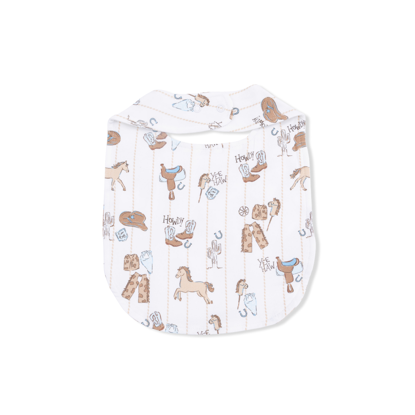 Cowboy Nursery - Feeding Bib-Angel Dear