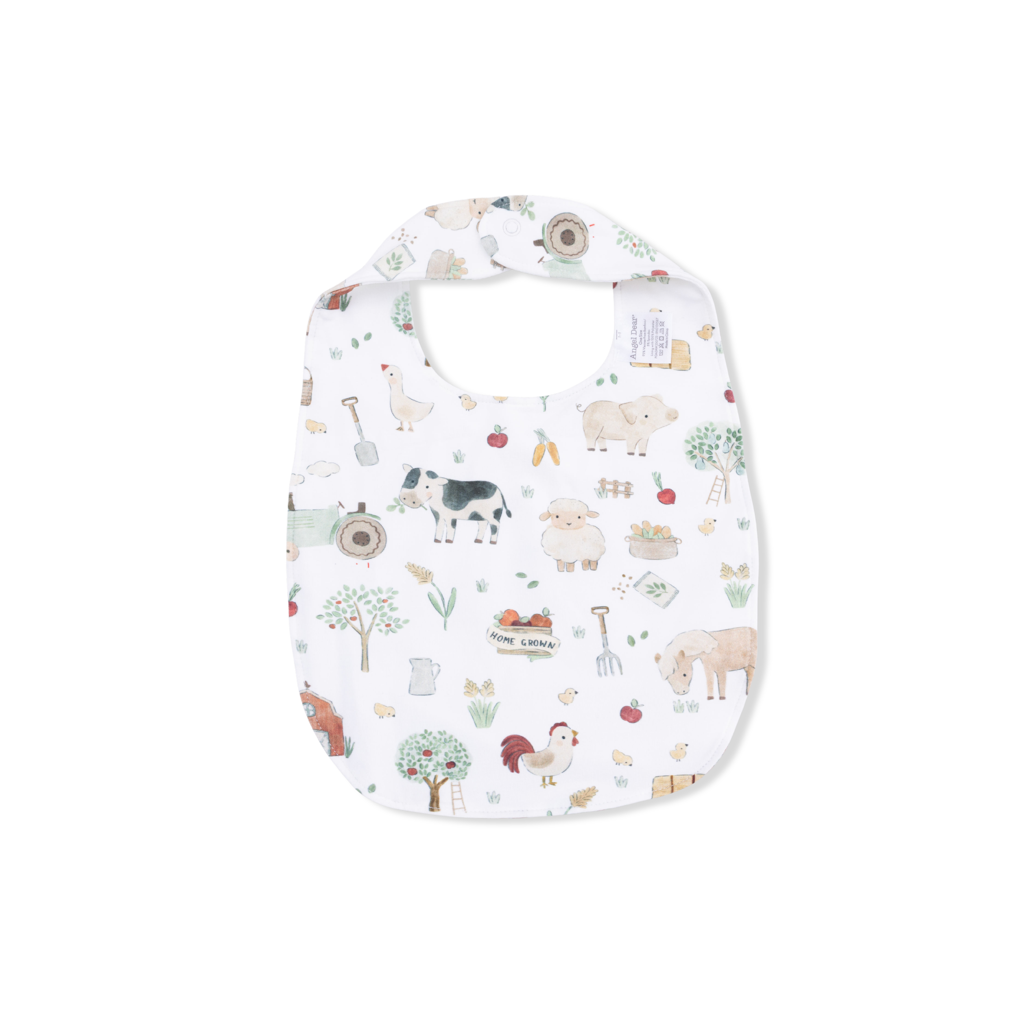 Cute Farm Animals Uni - Feeding Bib-Angel Dear