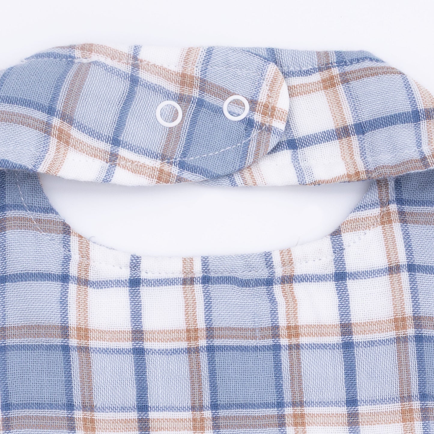 Western Boot Plaid - Feeding Bib