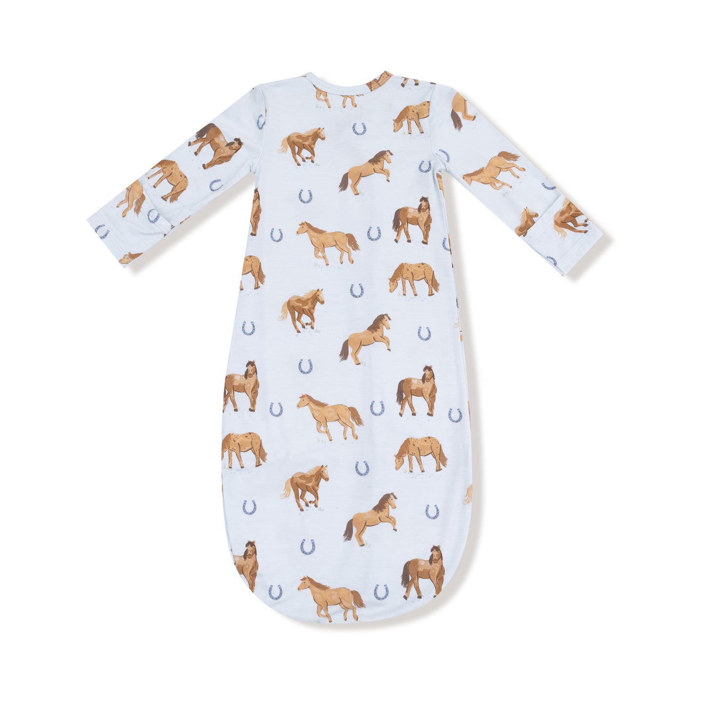 Bundle Gown in our  Horses - Blue print from Angel Dear